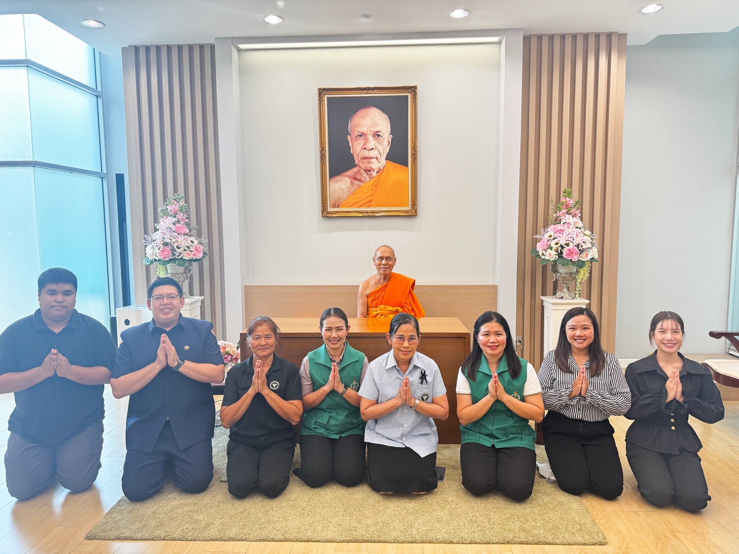 ดปทุมธานี ลงพื้นที่เตรียมความพร้อมโครงการ “เด็กไทยสายตาดี” เฉลิมพระเกียรติพระบาทสมเด็จพระเจ้าอยู่หัว ณ วัดพระธรรมกาย