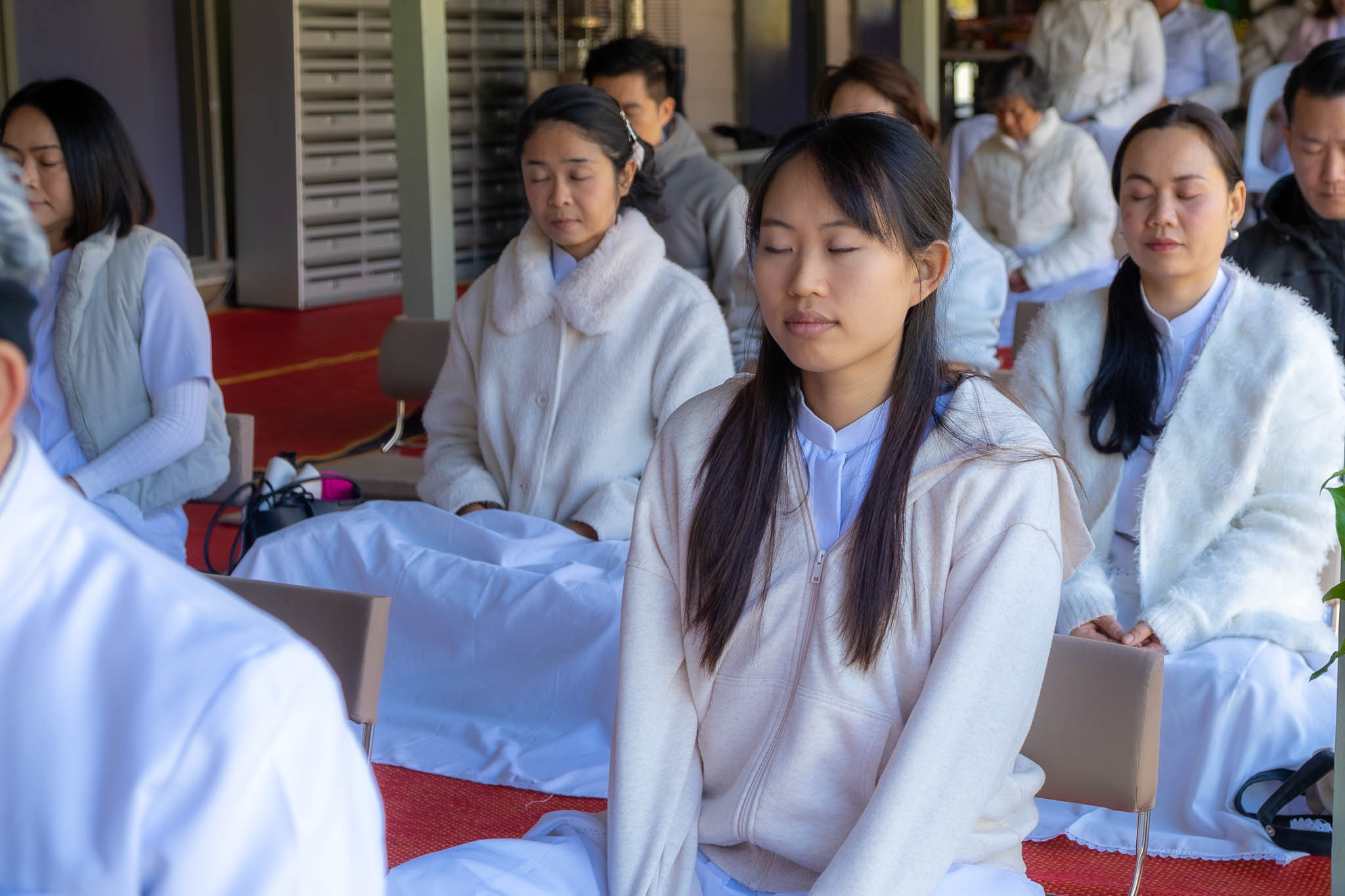 วัดพระธรรมกายนครซิดนีย์ จัดพิธีบูชาข้าวพระ