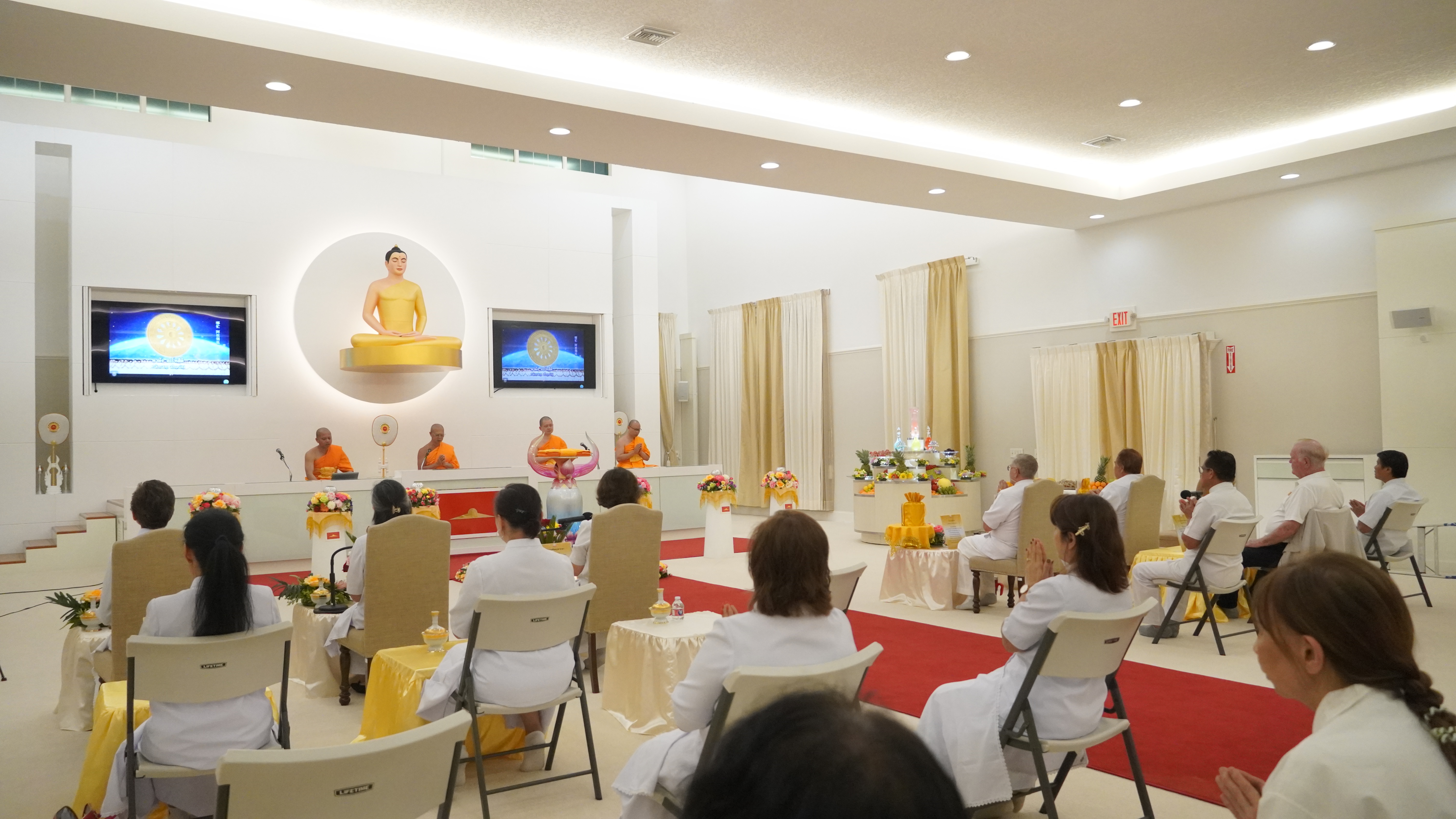 วัดพระธรรมกายฟลอริดา จัดงานบุญบูชาข้าวพระ