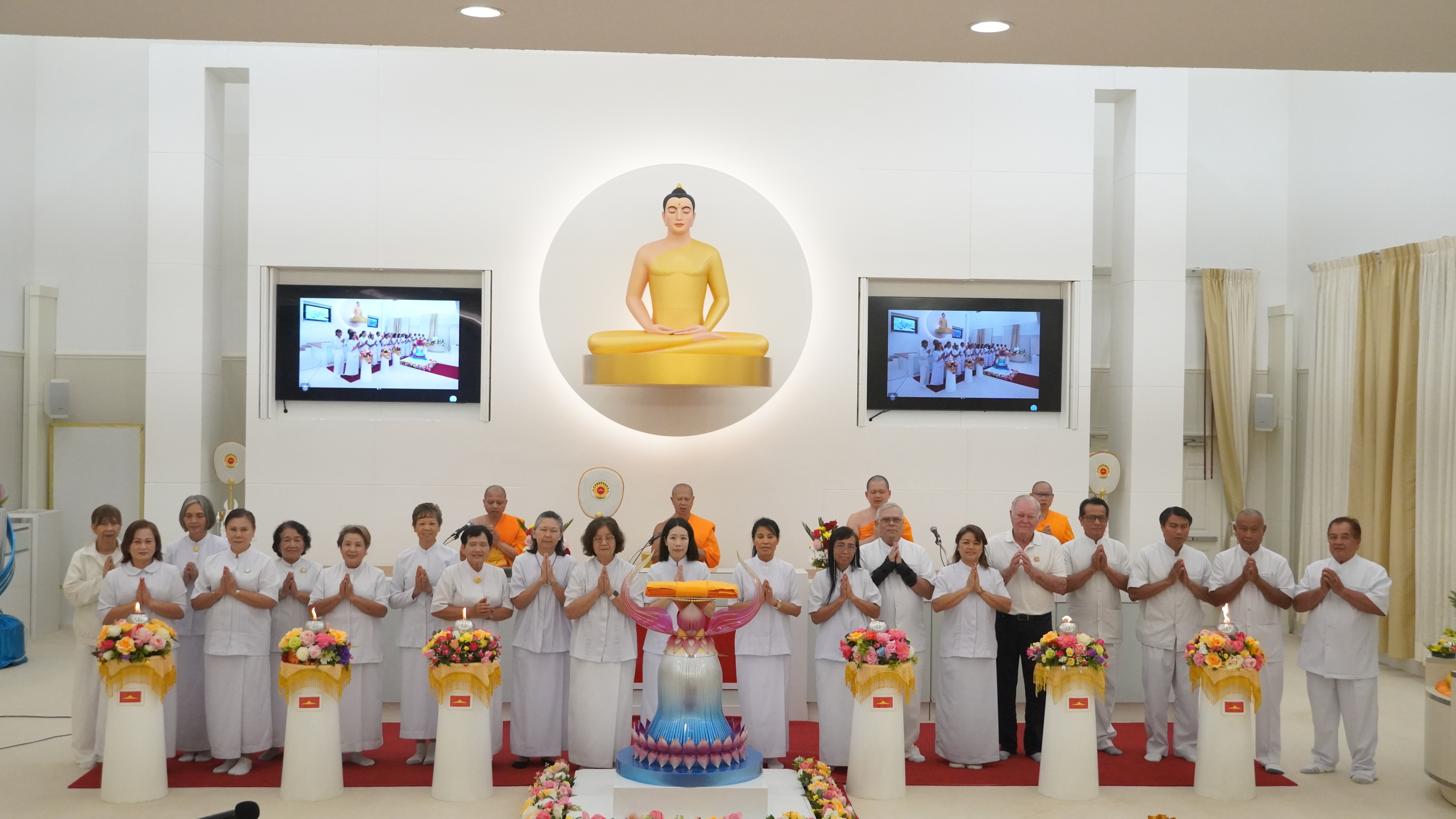 วัดพระธรรมกายฟลอริดา จัดงานบุญบูชาข้าวพระ