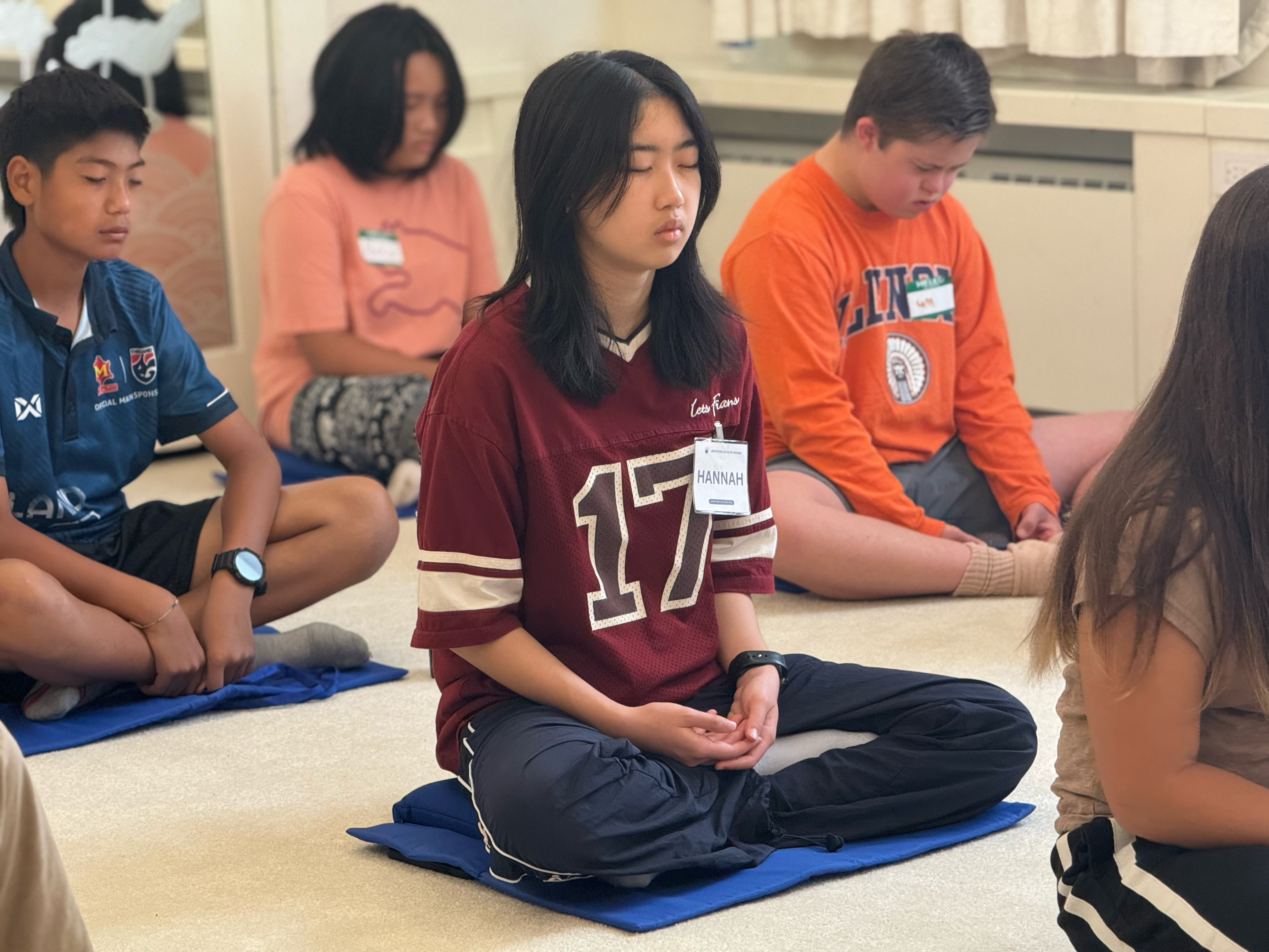 วัดพระธรรมกายชิคาโก จัดกิจกรรม Mindfulness Camp for Teen