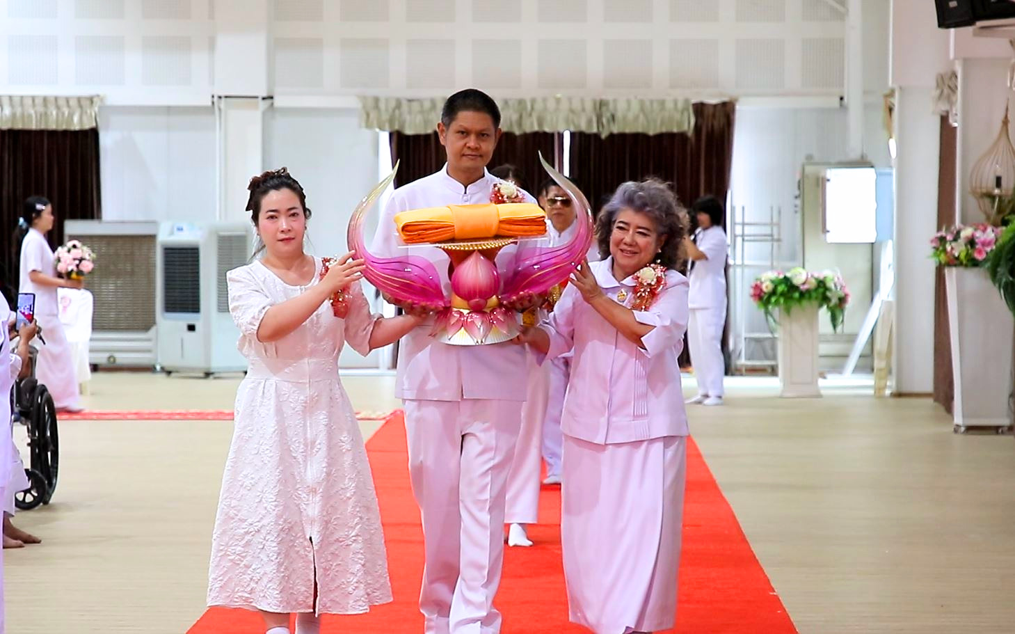 พิธีทอดผ้าป่า เพื่อสร้างระบบผลิตกระแสไฟฟ้า โซลาร์เซลล์ ครั้งที่ 2 ณ ศูนย์อบรมเยาวชนกาญจนบุรี