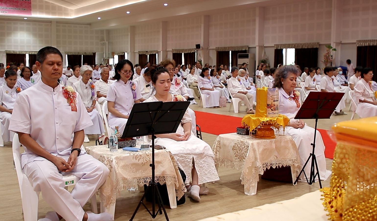 พิธีทอดผ้าป่า เพื่อสร้างระบบผลิตกระแสไฟฟ้า โซลาร์เซลล์ ครั้งที่ 2 ณ ศูนย์อบรมเยาวชนกาญจนบุรี