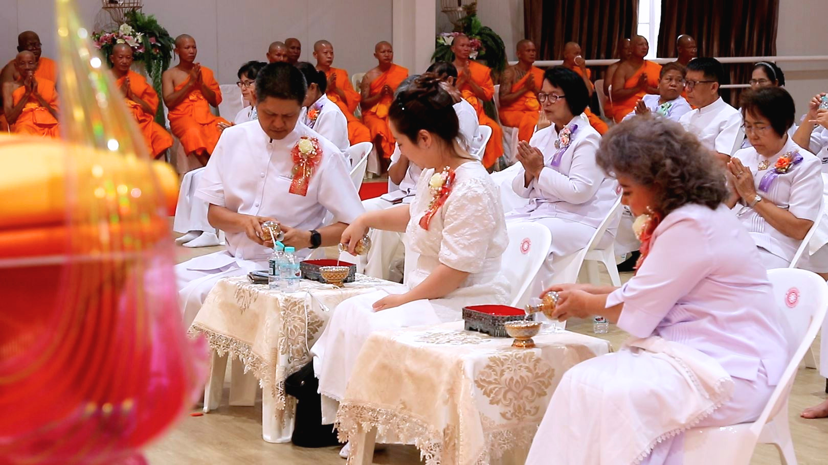 พิธีทอดผ้าป่า เพื่อสร้างระบบผลิตกระแสไฟฟ้า โซลาร์เซลล์ ครั้งที่ 2 ณ ศูนย์อบรมเยาวชนกาญจนบุรี