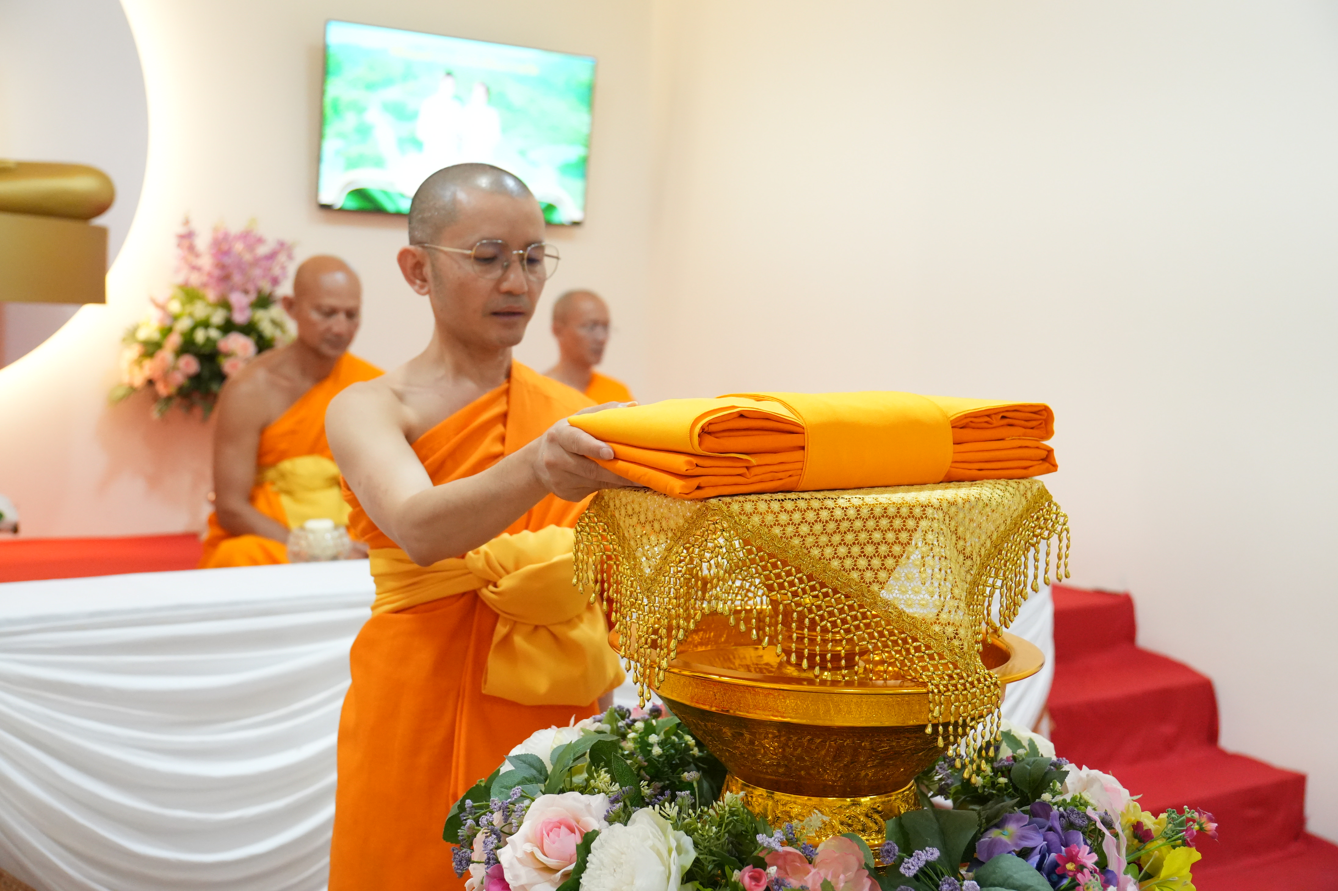 วัดภาวนาซานดิเอโก จัดงานบุญบูชาข้าวพระ