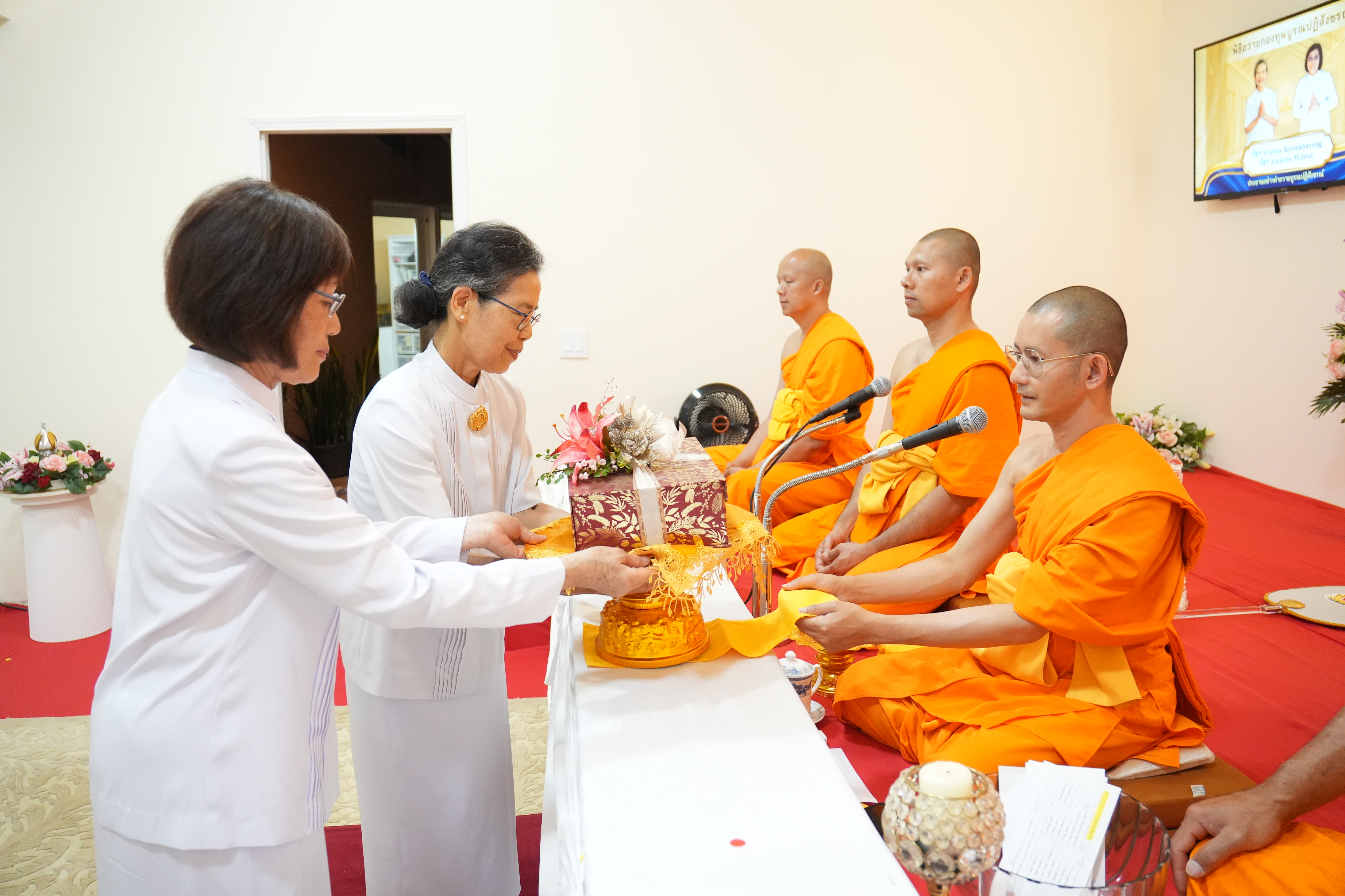 วัดภาวนาซานดิเอโก จัดงานบุญบูชาข้าวพระ