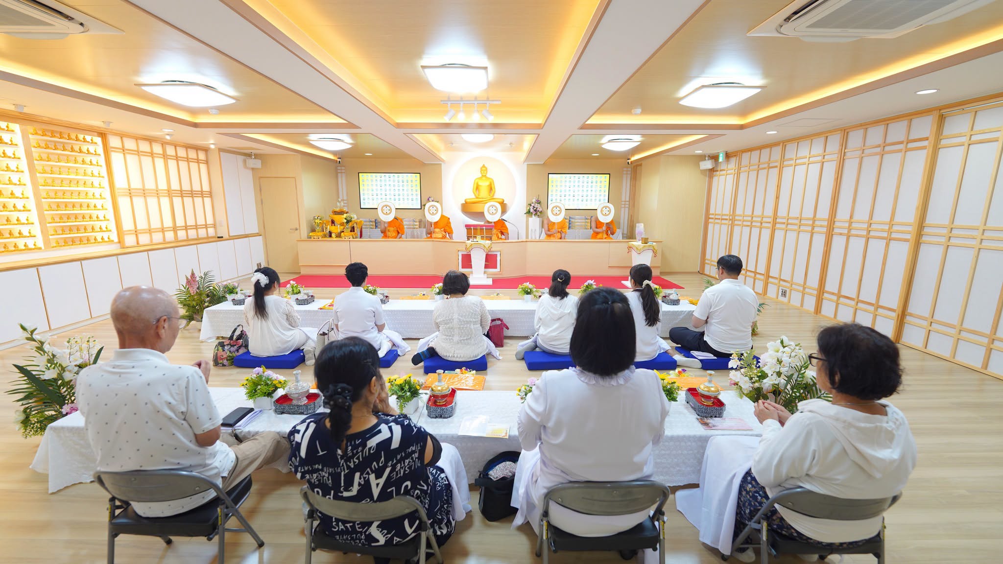 วัดพระธรรมกายโอซาก้า จัดพิธีบุพเปตพลี