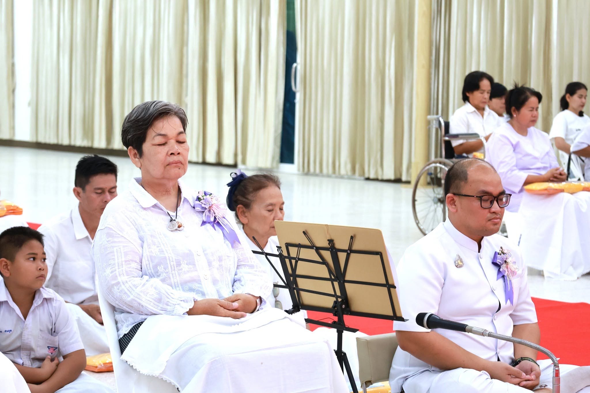 พิธีทอดผ้าป่าสามัคคี สถาปนาองค์พระเจดีย์เพื่อสร้างสันติภาพโลก ณ ธุดงคสถานพัฒนานิคม
