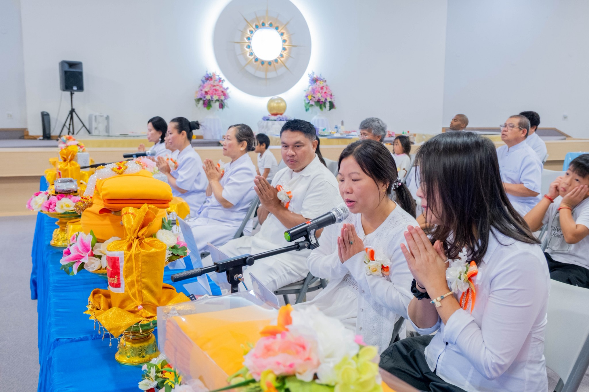 วัดพระธรรมกายมินเนโซตา จัดงานบุญวันอาทิตย์