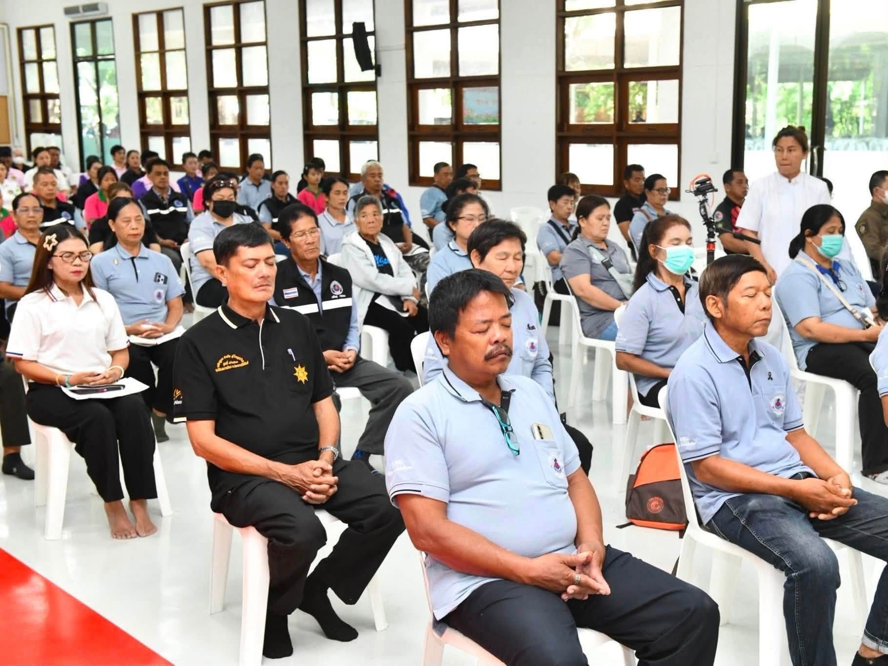 องค์การบริหารส่วนจังหวัดปทุมธานี ร่วมภาคีเครือข่าย อำเภอคลองหลวง จัดอบรมปฐมพยาบาลเบื้องต้นและการช่วยฟื้นคืนชีพขั้นพื้นฐาน
