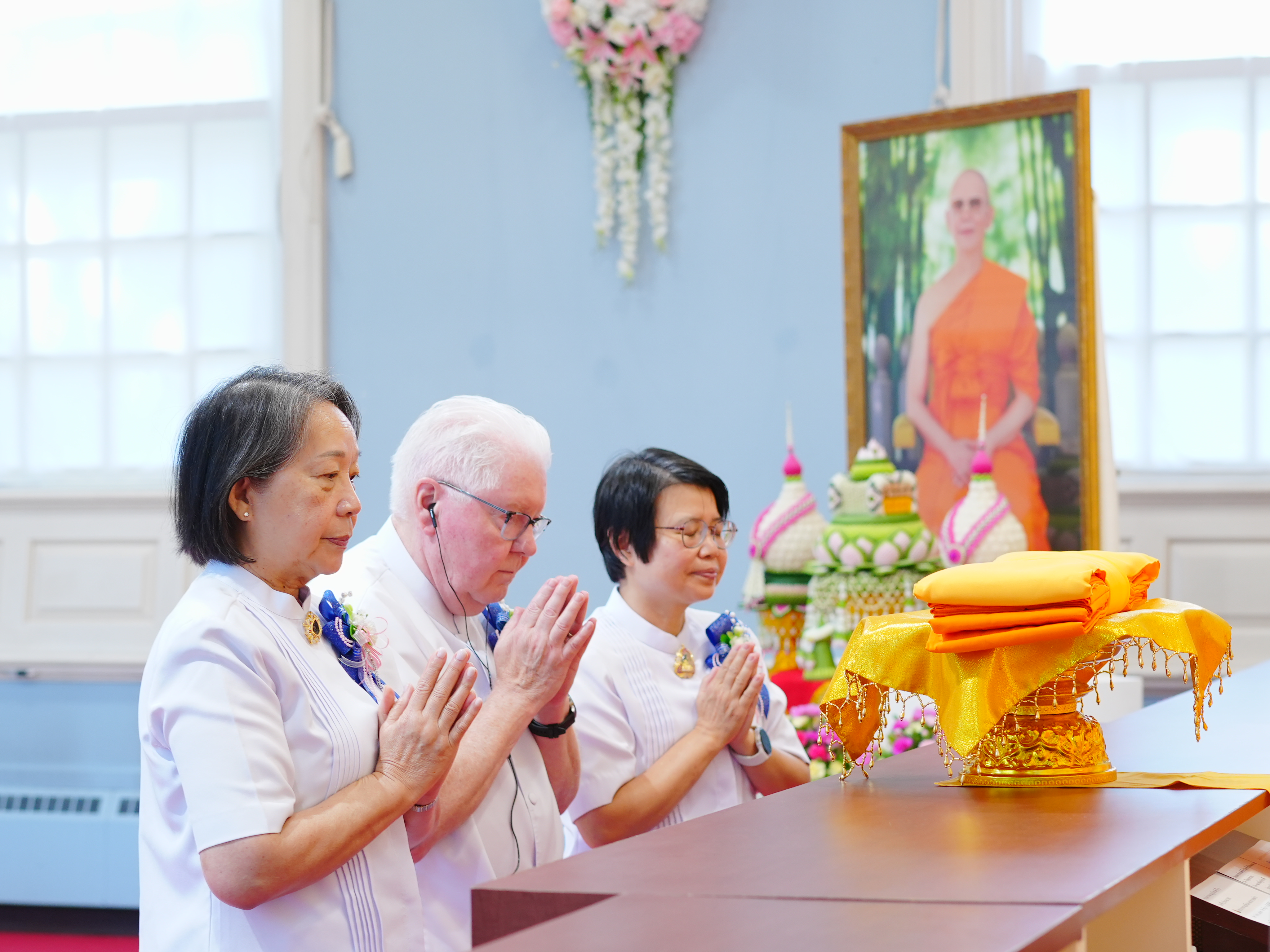วัดพระธรรมกายชิคาโก จัดพิธีมุทิตาหลวงพ่อธัมมชโย เนื่องในวันธรรมชัย