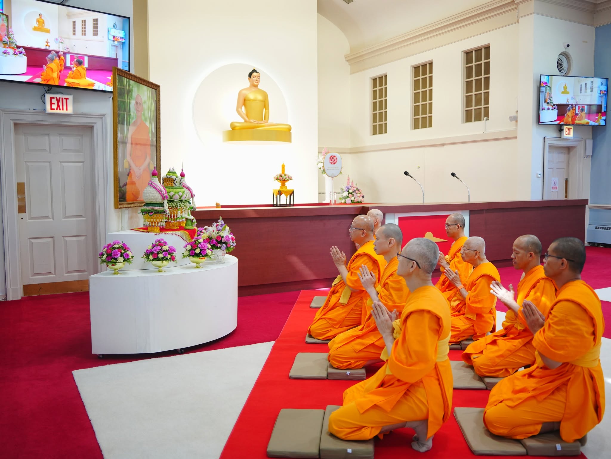 วัดพระธรรมกายชิคาโก จัดพิธีมุทิตาหลวงพ่อธัมมชโย เนื่องในวันธรรมชัย