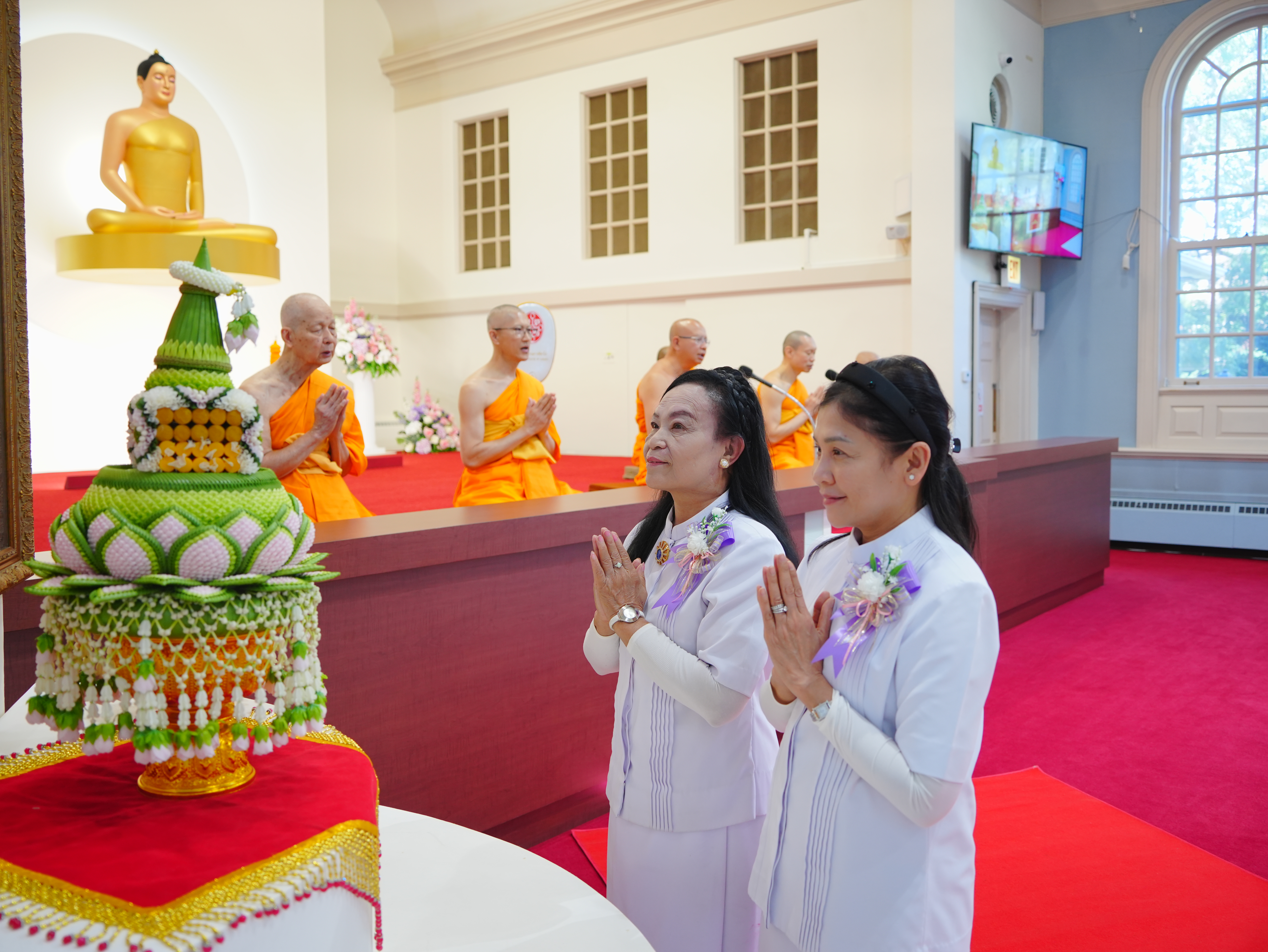 วัดพระธรรมกายชิคาโก จัดพิธีมุทิตาหลวงพ่อธัมมชโย เนื่องในวันธรรมชัย