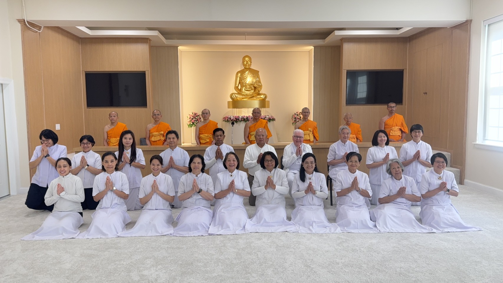 วัดพระธรรมกายชิคาโก จัดพิธีมุทิตาหลวงพ่อธัมมชโย เนื่องในวันธรรมชัย