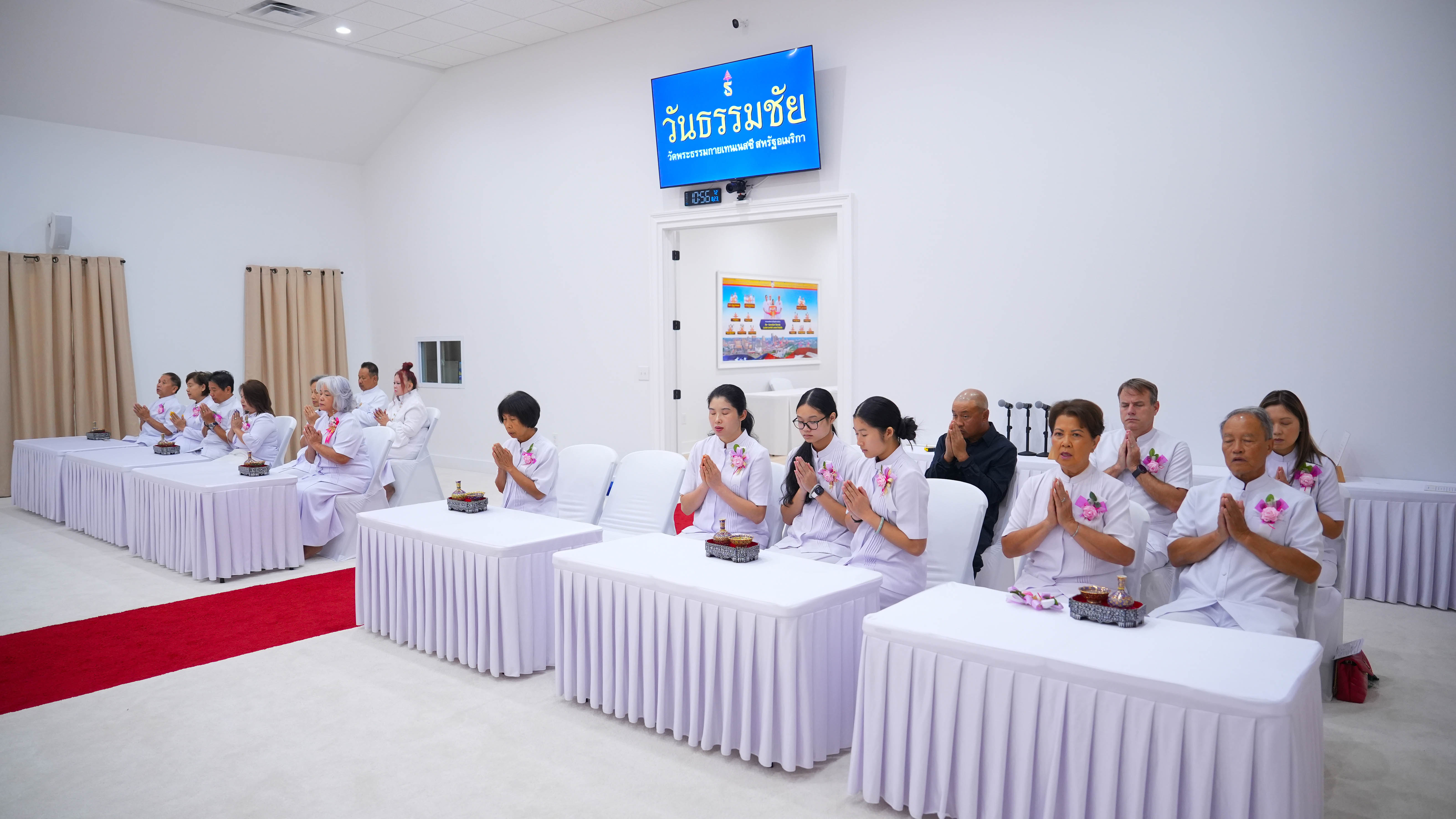 วัดพระธรรมกายเทนเนสซี จัดกิจกรรมงานบุญเนื่องในวันธรรมชัย