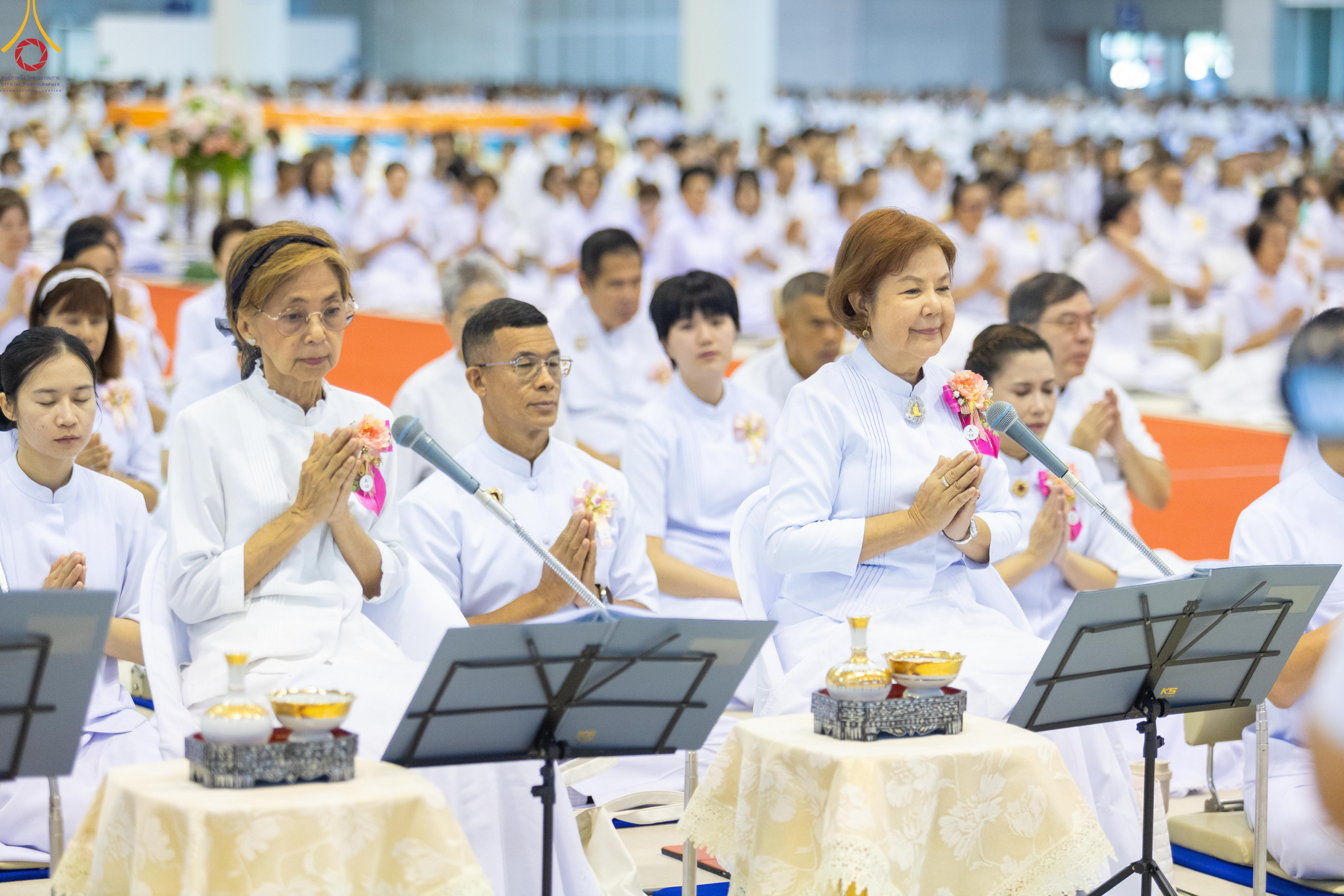 วัดพระธรรมกาย จัดกิจกรรมงานบุญเนื่องในวันธรรมชัย