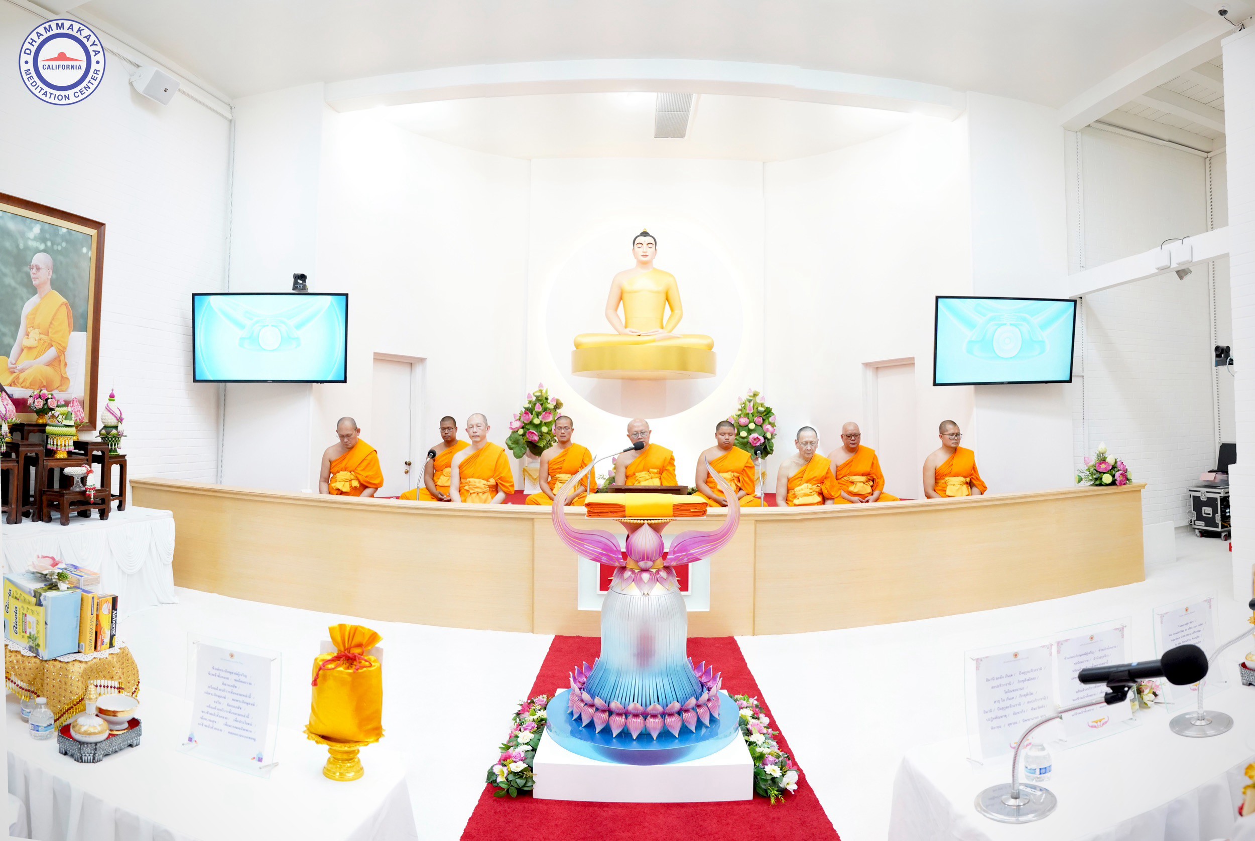 วัดพระธรรมกายแคลิฟอร์เนีย จัดกิจกรรมงานบุญเนื่องในวันธรรมชัย
