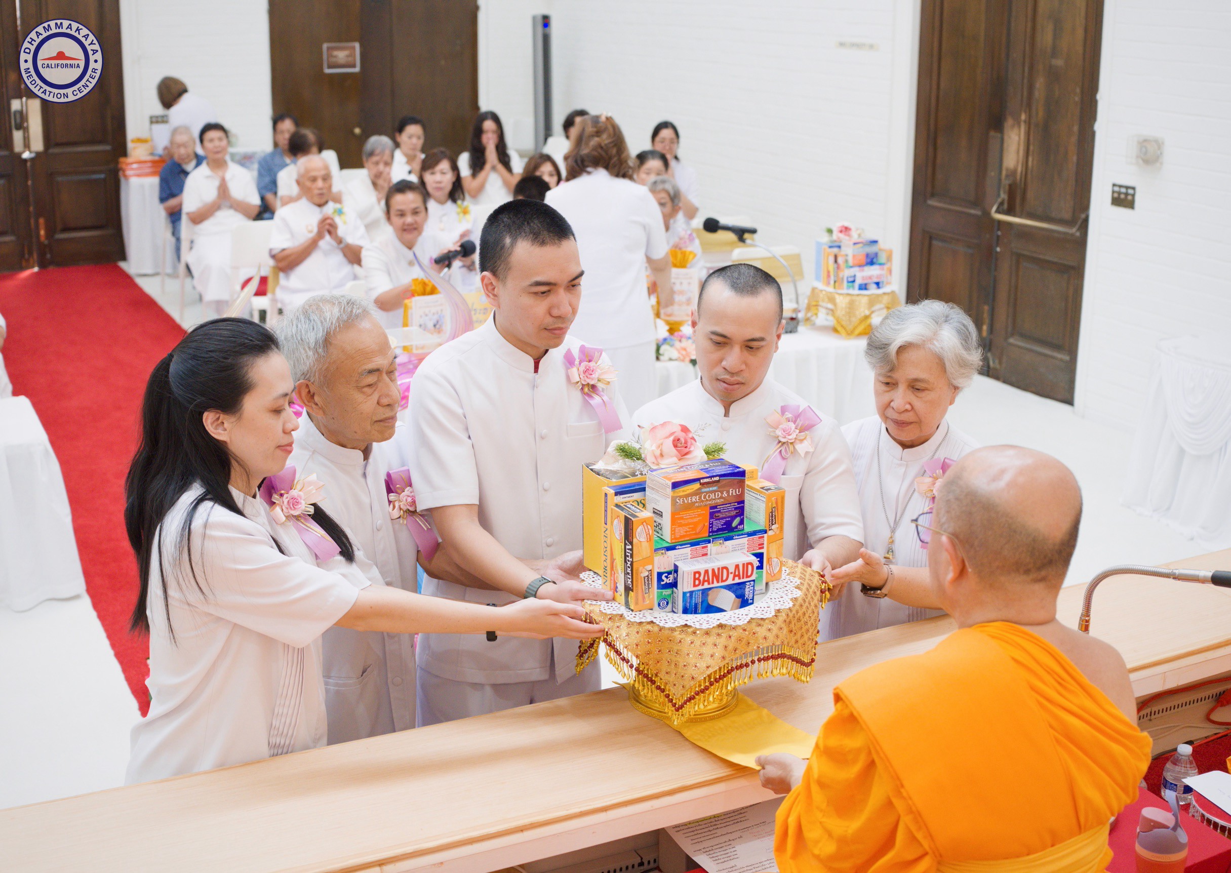 วัดพระธรรมกายแคลิฟอร์เนีย จัดกิจกรรมงานบุญเนื่องในวันธรรมชัย
