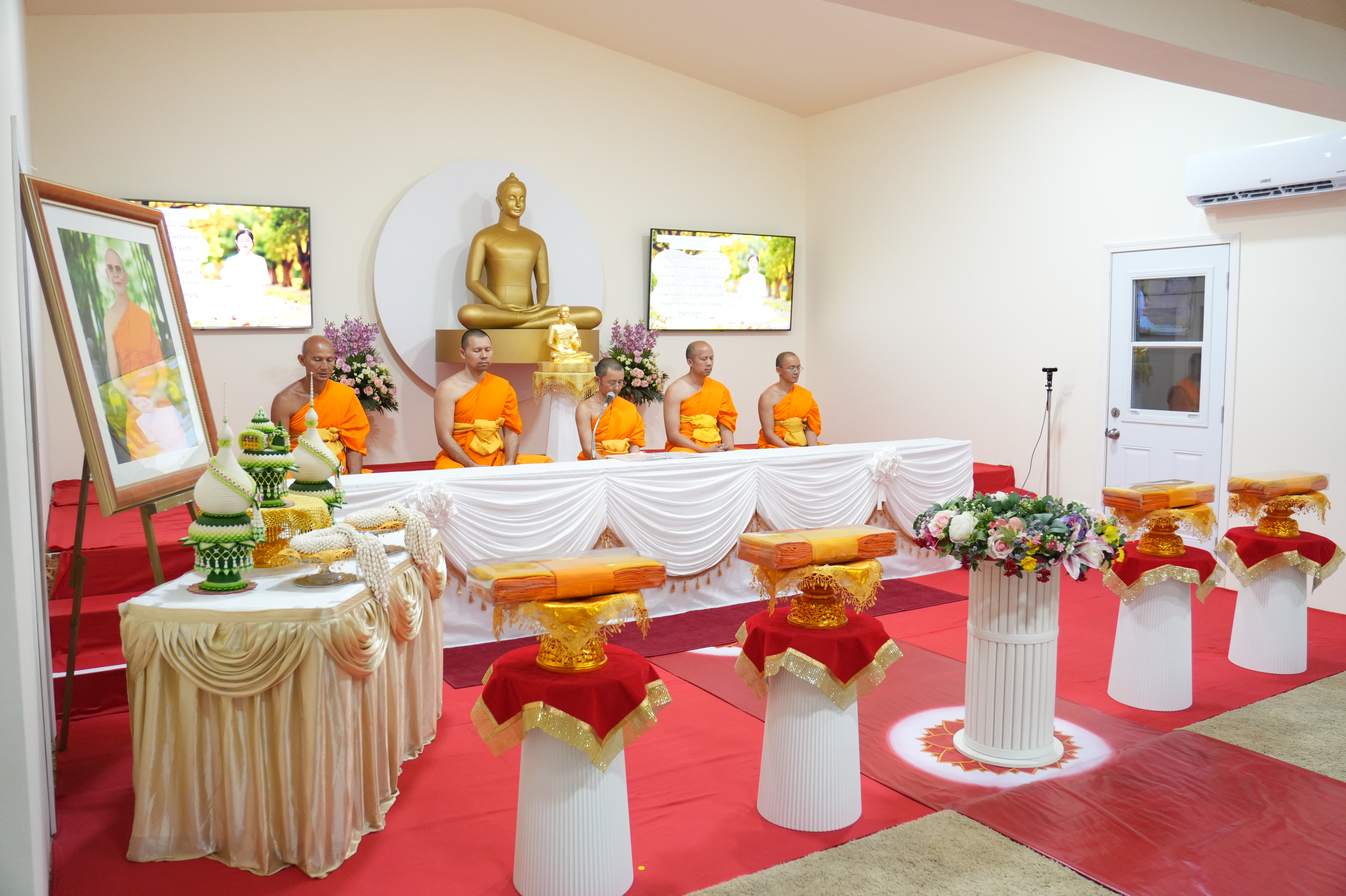 วัดภาวนาซานดิเอโก จัดงานบุญเนื่องในวันธรรมชัย
