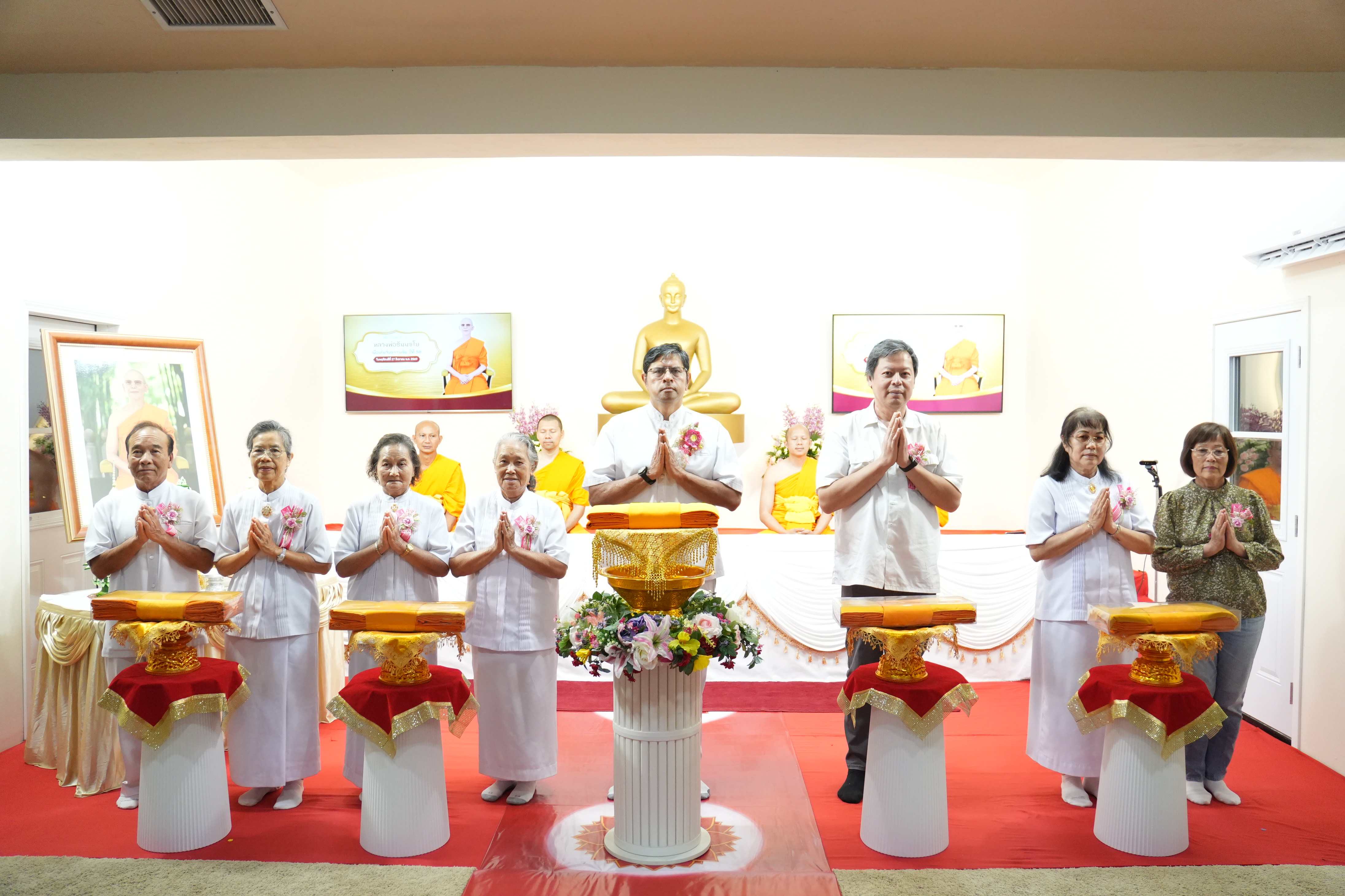 วัดภาวนาซานดิเอโก จัดงานบุญเนื่องในวันธรรมชัย