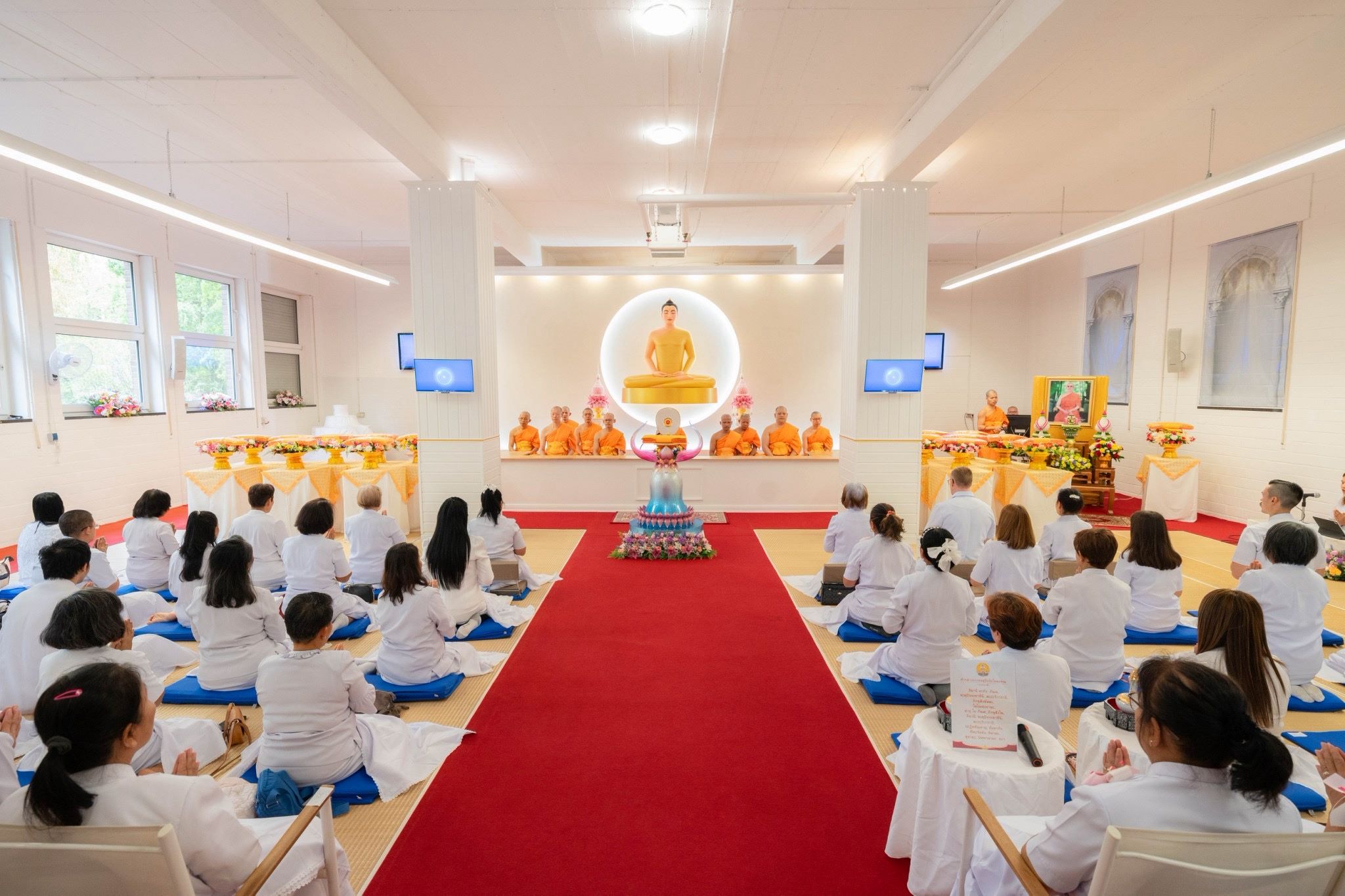 วัดพุทธนอร์ดไรน์เวสท์ฟาเลน จัดกิจกรรมงานบุญฉลองครบรอบ 16 ปี