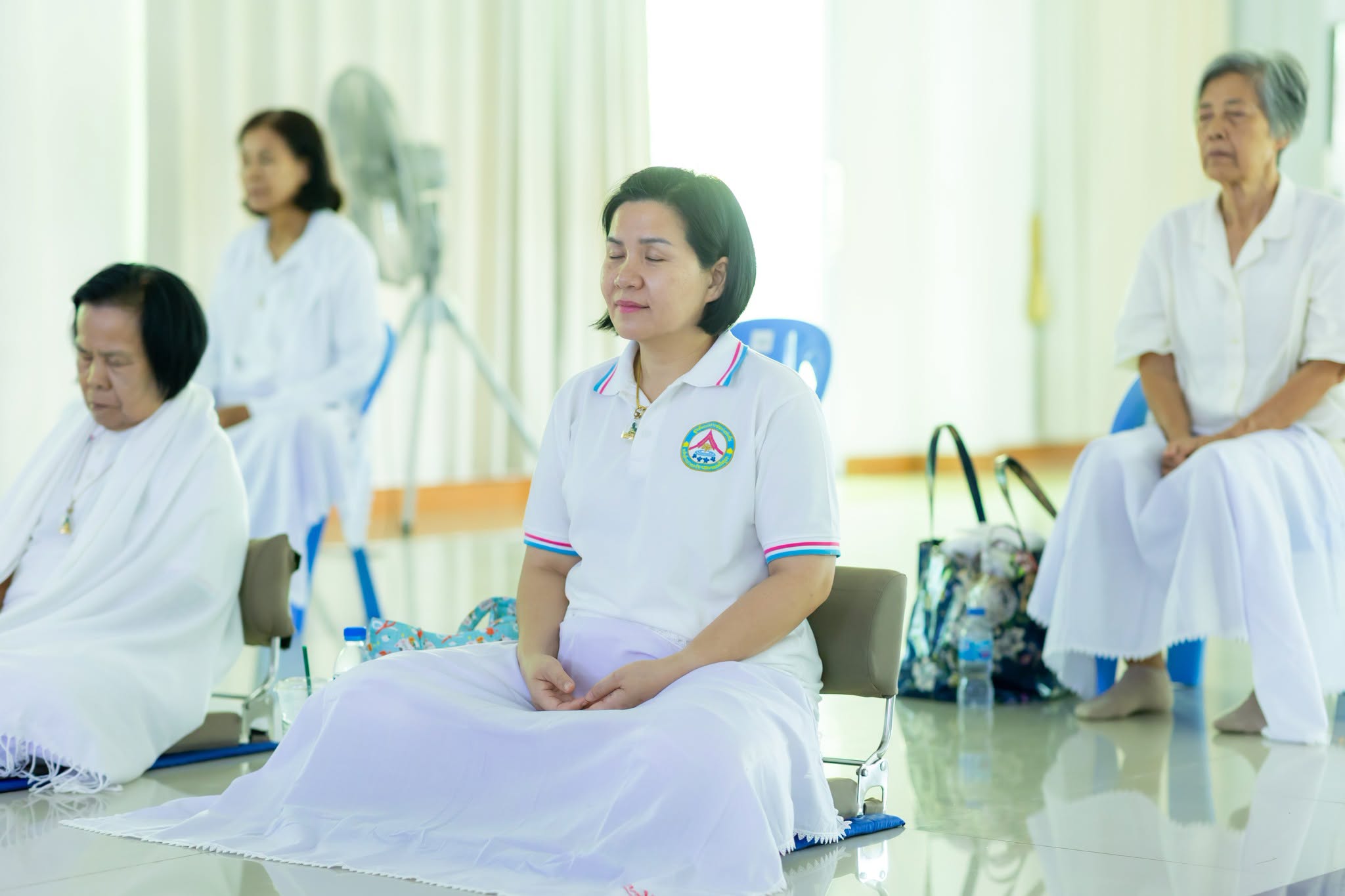 ศูนย์อบรมเยาวชนบางปะหัน จัดโครงการปฏิบัติธรรมวันเสาร์เบาใจ