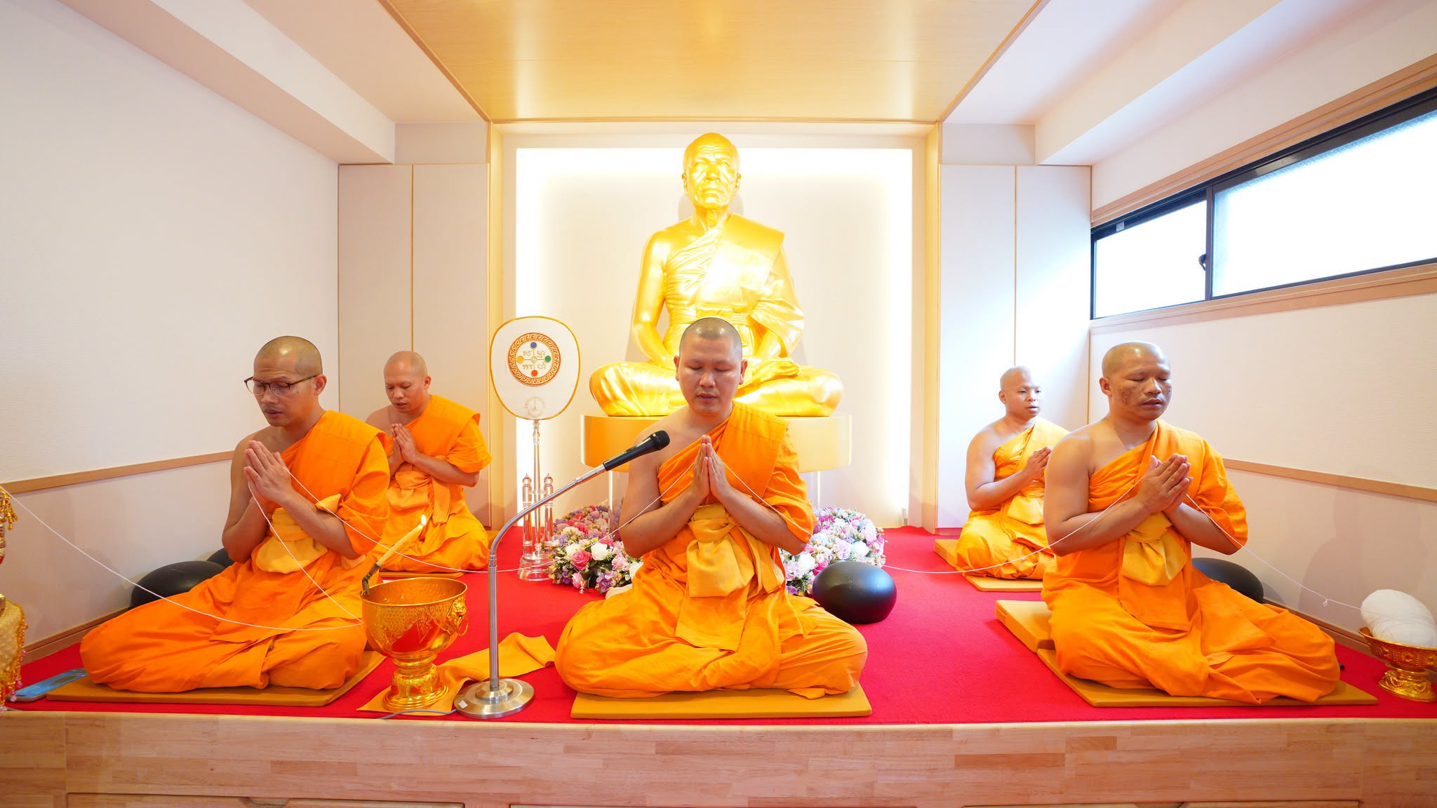 วัดพระธรรมกายโอซาก้า จัดงานบุญเนื่องในวันธรรมชัย