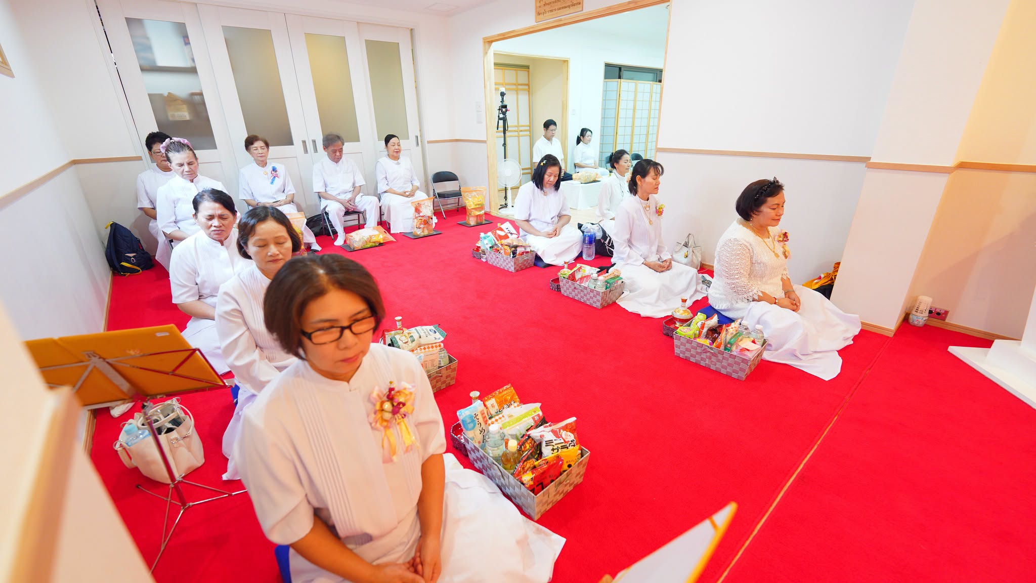 วัดพระธรรมกายโอซาก้า จัดงานบุญเนื่องในวันธรรมชัย