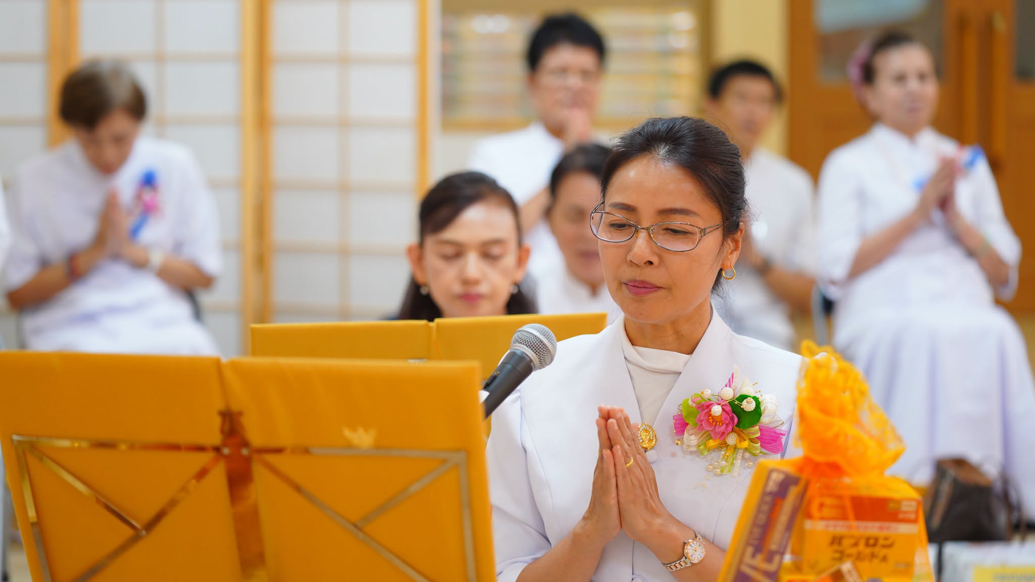 วัดพระธรรมกายโอซาก้า จัดงานบุญเนื่องในวันธรรมชัย