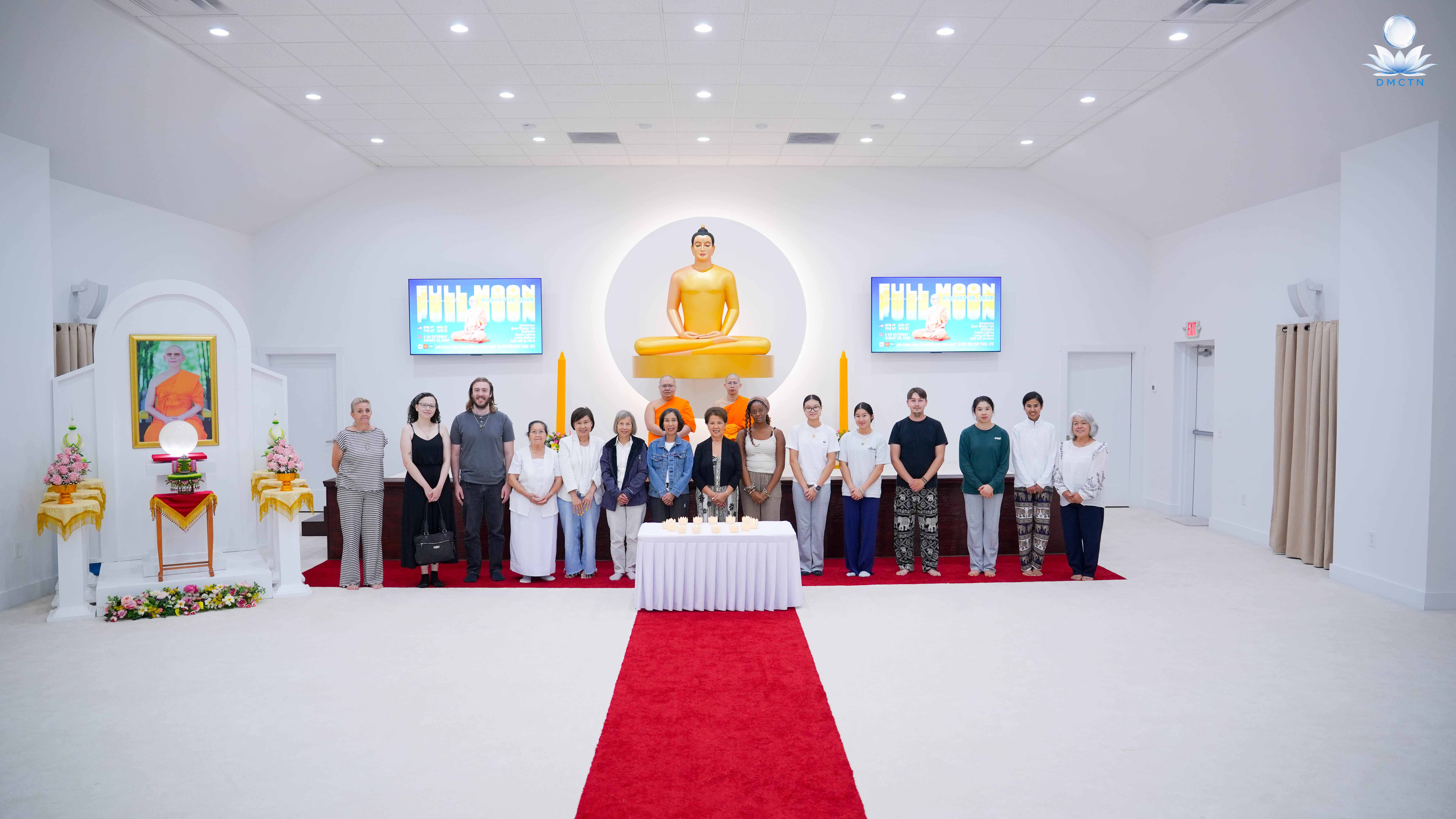 วัดพระธรรมกายเทนเนสซี จัดกิจกรรม Full Moon Meditation