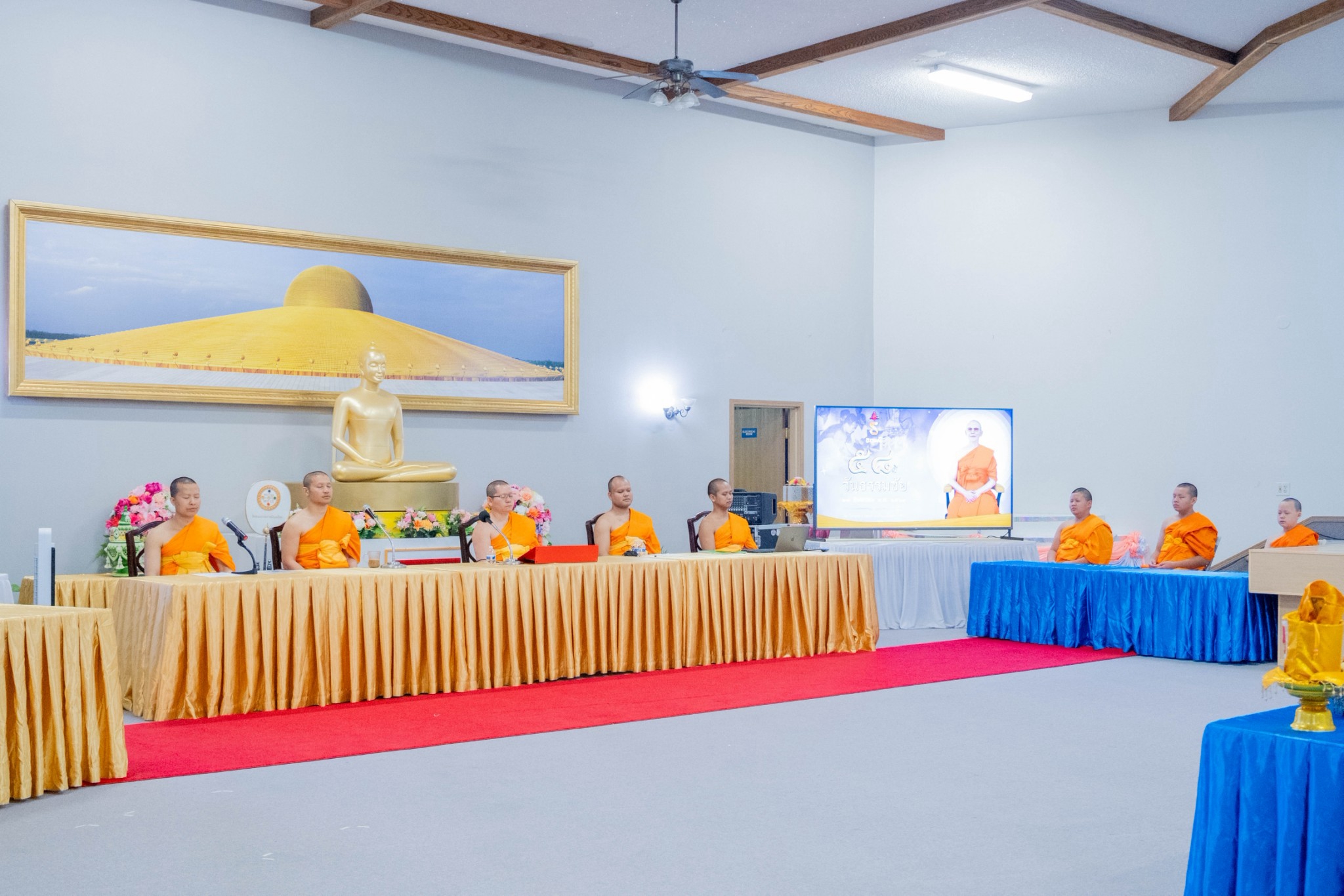 วัดพระธรรมกายมินเนโซตา จัดพิธีมุทิตาหลวงพ่อธัมมชโย เนื่องในวันธรรมชัย