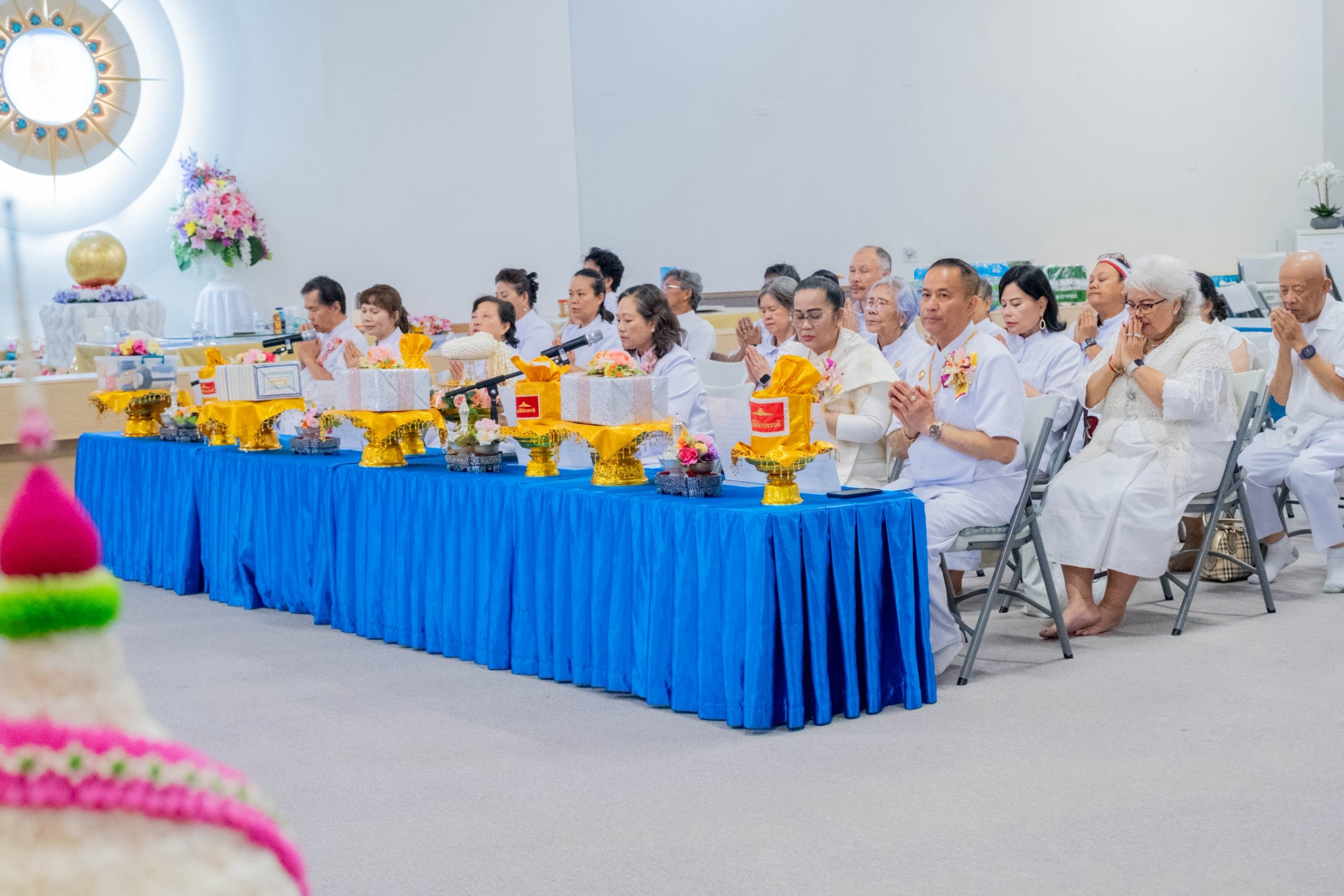 วัดพระธรรมกายมินเนโซตา จัดพิธีมุทิตาหลวงพ่อธัมมชโย เนื่องในวันธรรมชัย
