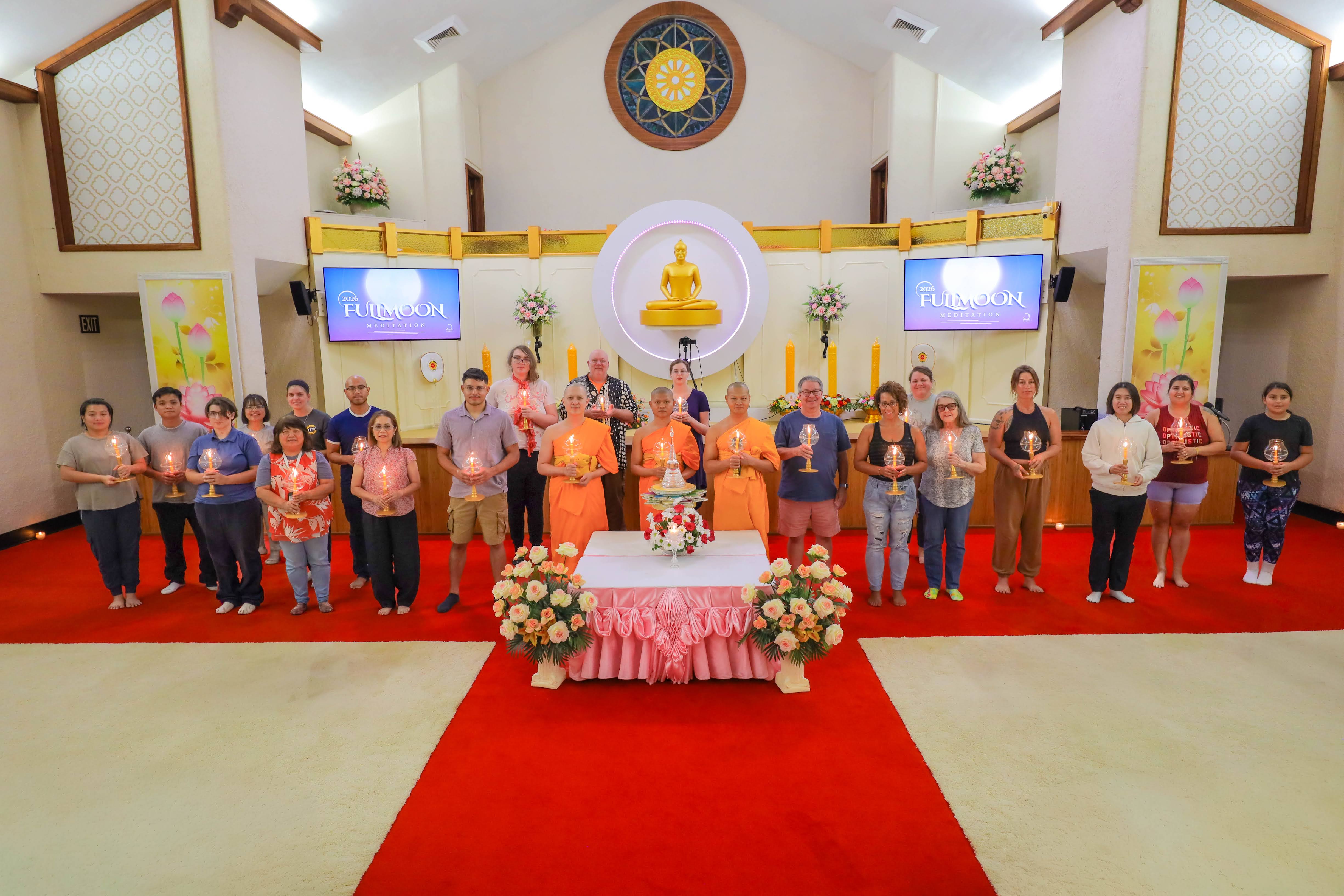 วัดพระธรรมกายแคนซัส จัดกิจกรรม Full Moon Meditation