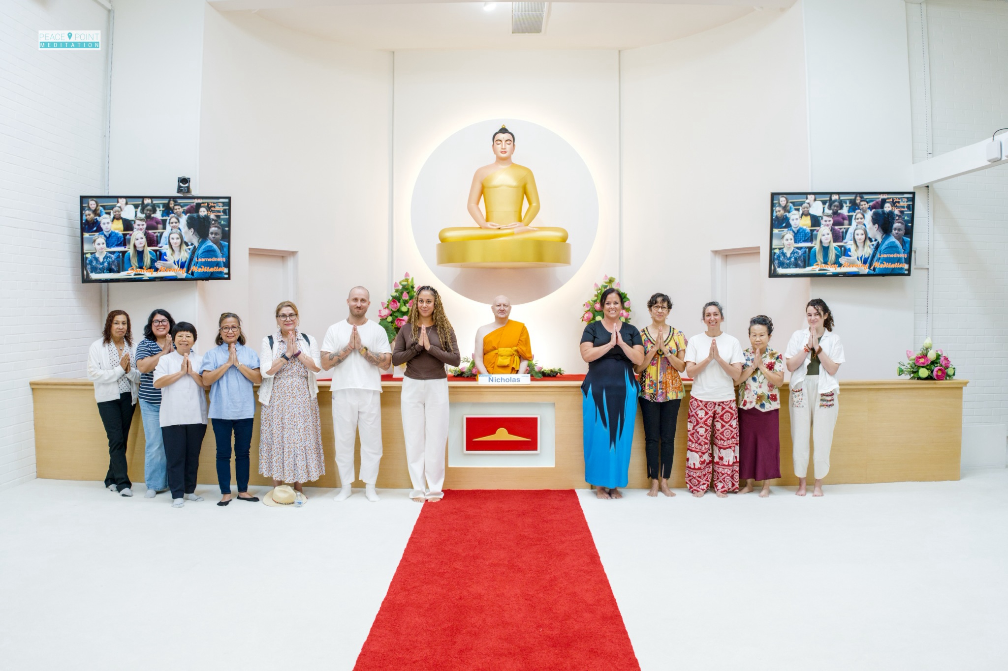 วัดพระธรรมกายแคลิฟอร์เนีย จัดกิจกรรมฝึกสมาธิให้กับชาวท้องถิ่น
