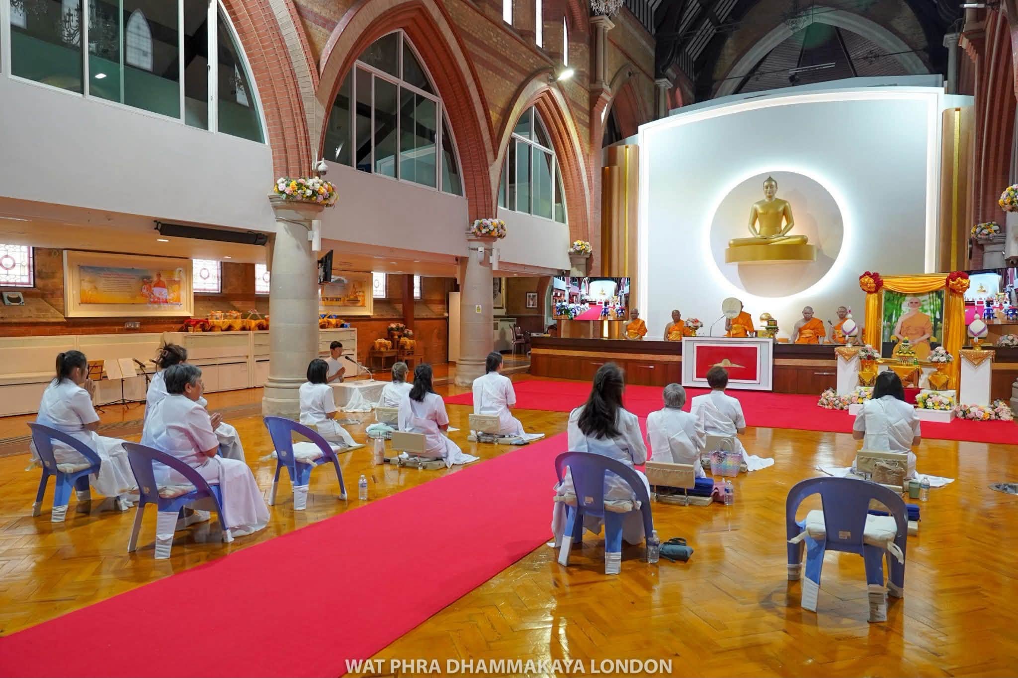 วัดพระธรรมกายลอนดอน จัดโครงการอบรมอุบาสิกาแก้ว