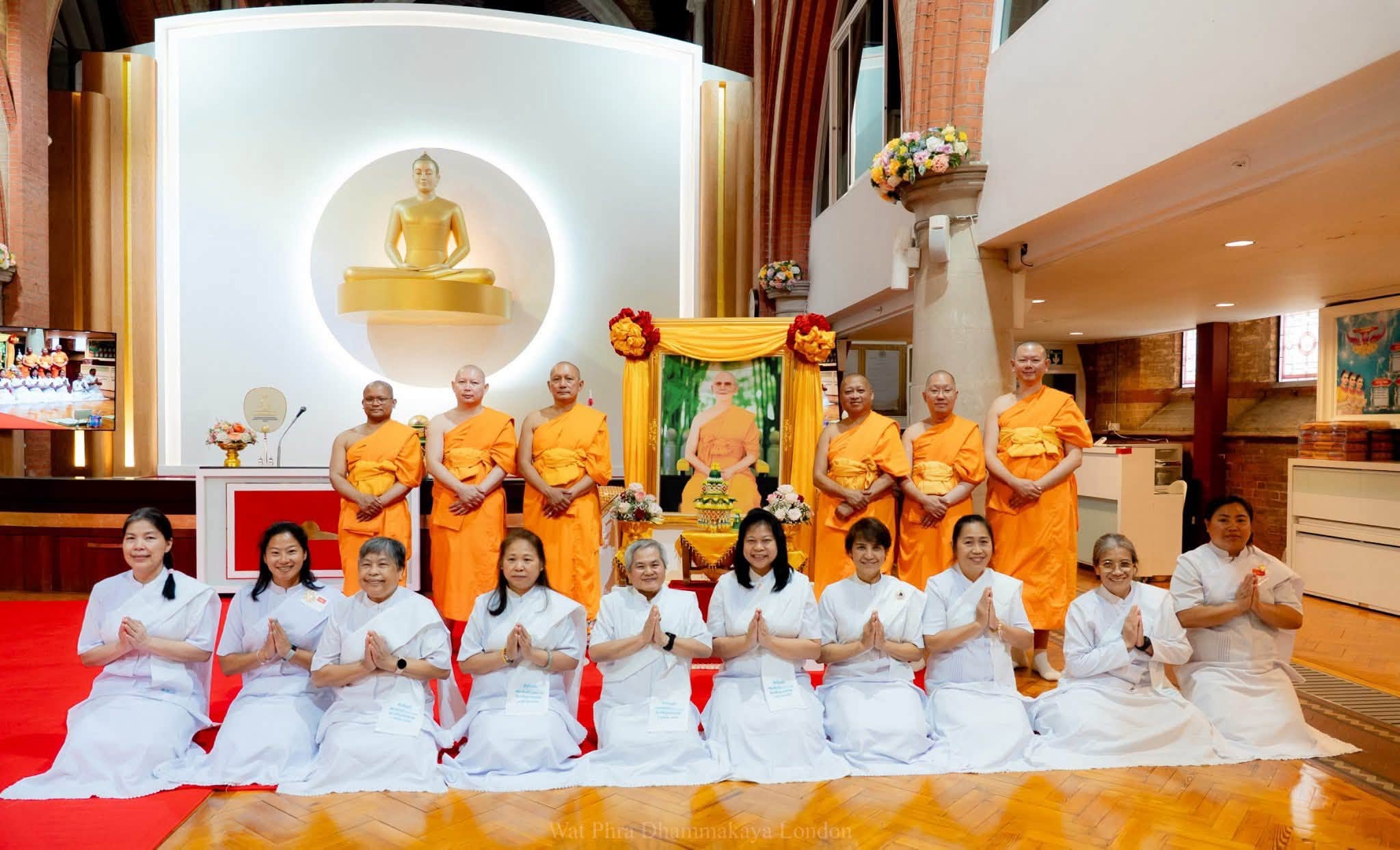 วัดพระธรรมกายลอนดอน จัดโครงการอบรมอุบาสิกาแก้ว