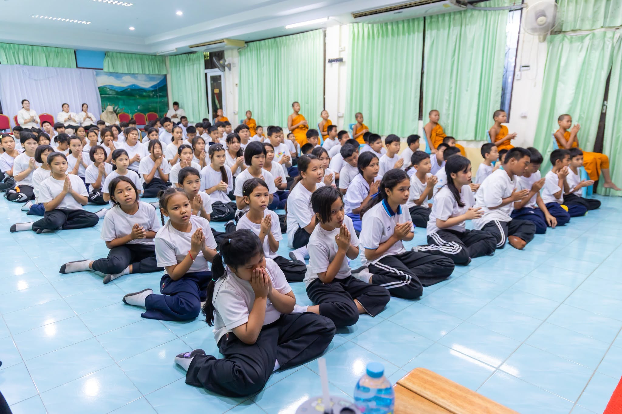 โครงการค่ายอบรมคุณธรรมจริยธรรม โรงเรียนวัดดาวคะนอง