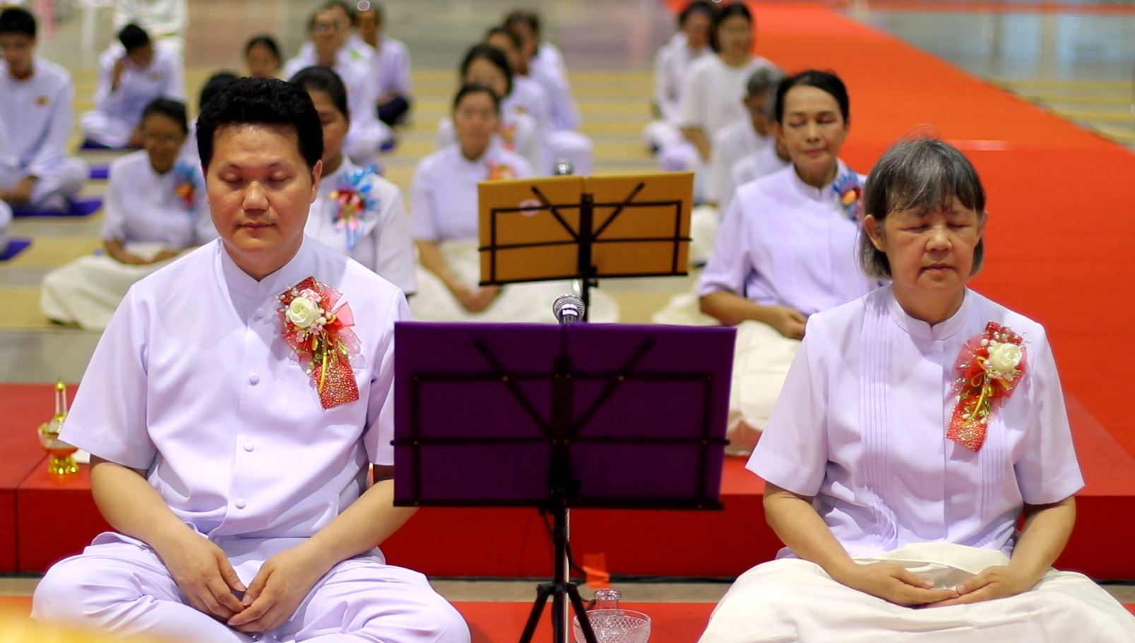 กองริ้วขบวน สำนักศรัทธาภิบาล จัดพิธีทอดผ้าป่าเพื่อสนับสนุนงานพระพุทธศาสนา โอกาสครบรอบ 6 ปี กองริ้วขบวน