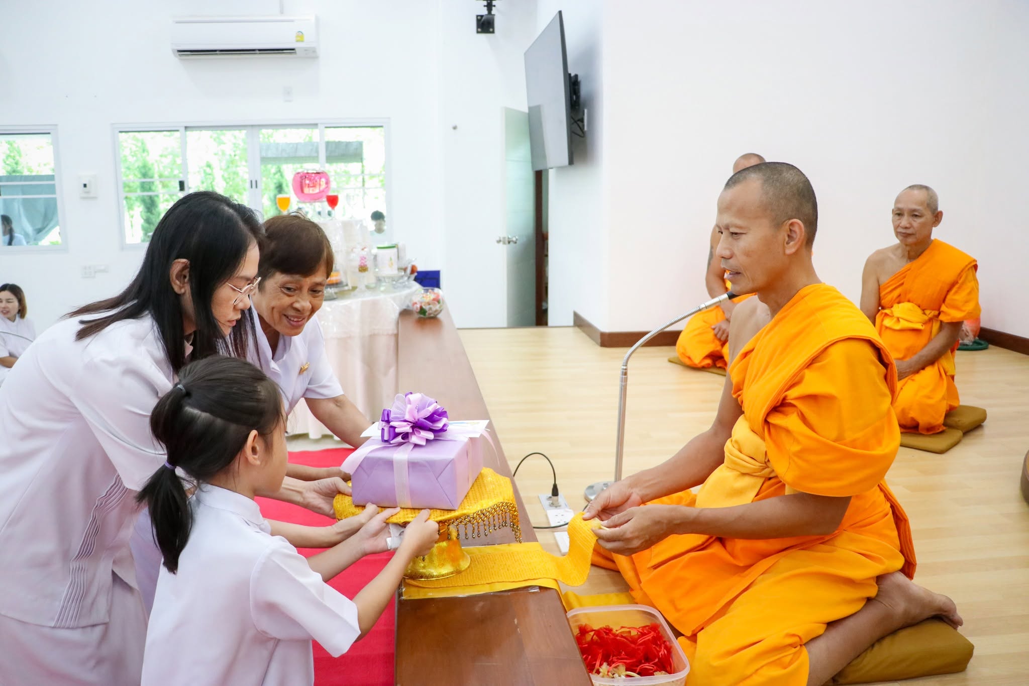 ธุดงคสถานพิษณุโลก จัดงานบุญพิธีบูชาข้าวพระ