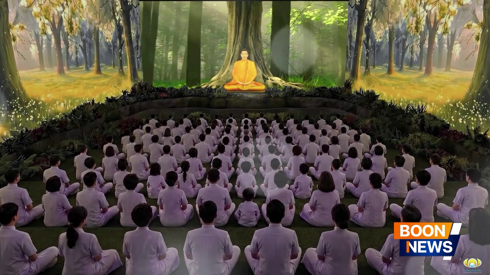 วัดพระธรรมกาย จัดพิธีบูชาข้าวพระ