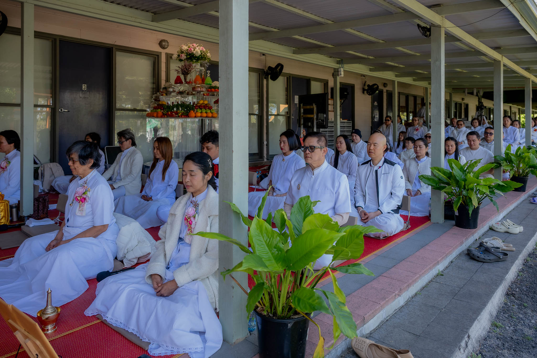 วัดพระธรรมกายนครซิดนีย์ จัดงานบุญบูชาข้าวพระ