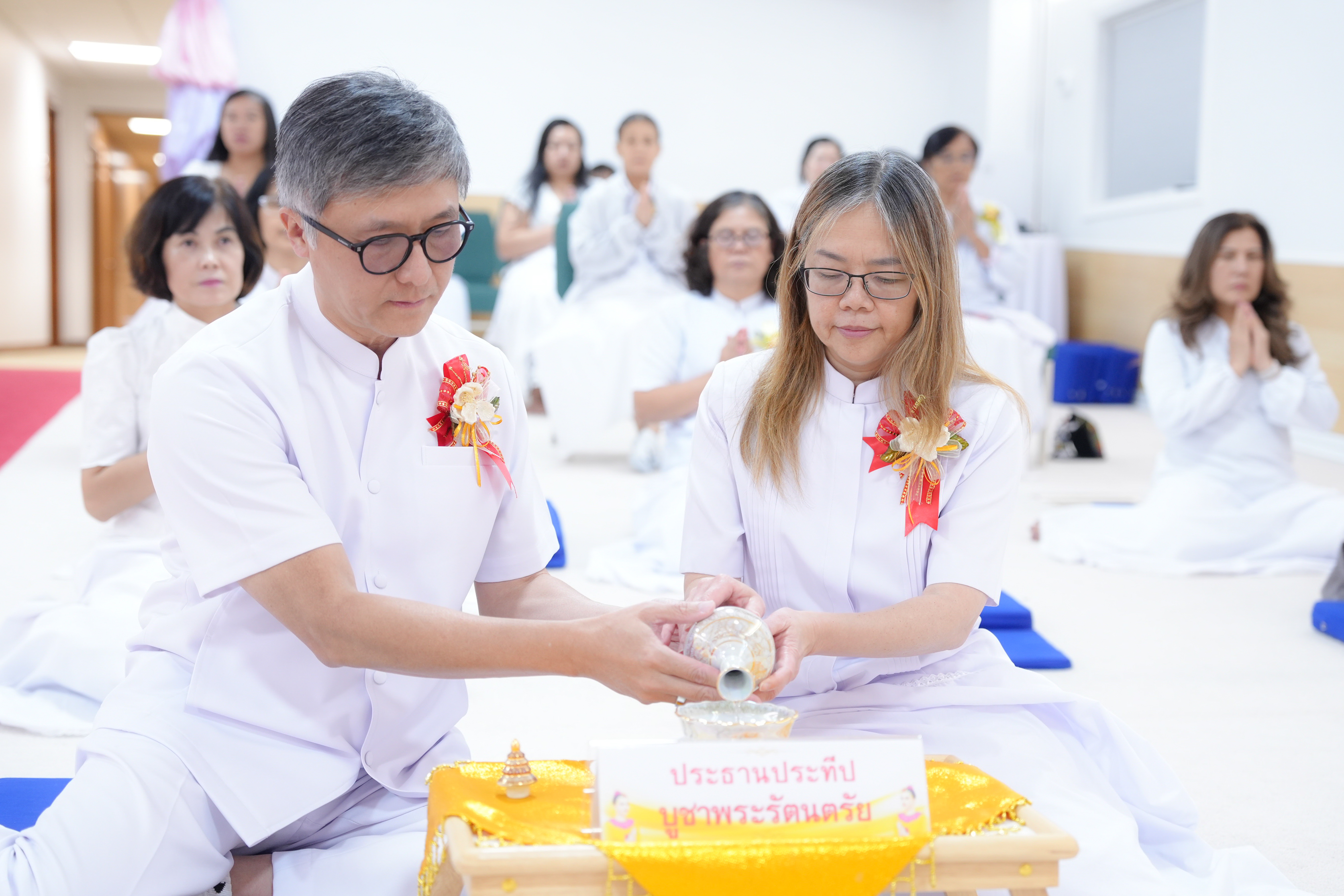 วัดพระธรรมกายจอร์เจีย จัดงานบุญบูชาข้าวพระ