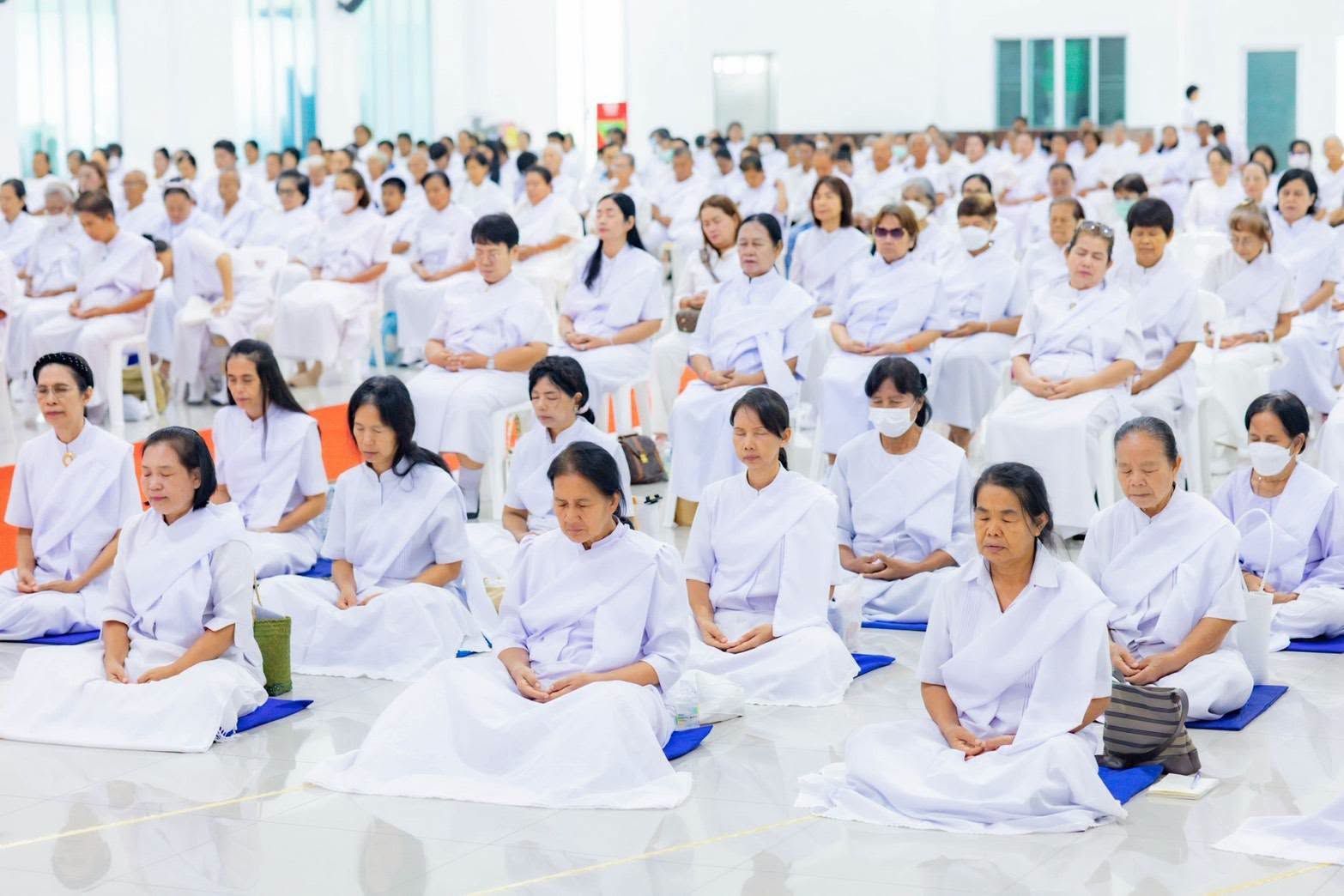 ศูนย์อบรมเยาวชนลาดหลุมแก้ว จัดอบรมโครงการอุบาสกแก้ว อุบาสิกาแก้ว รุ่นที่ 1