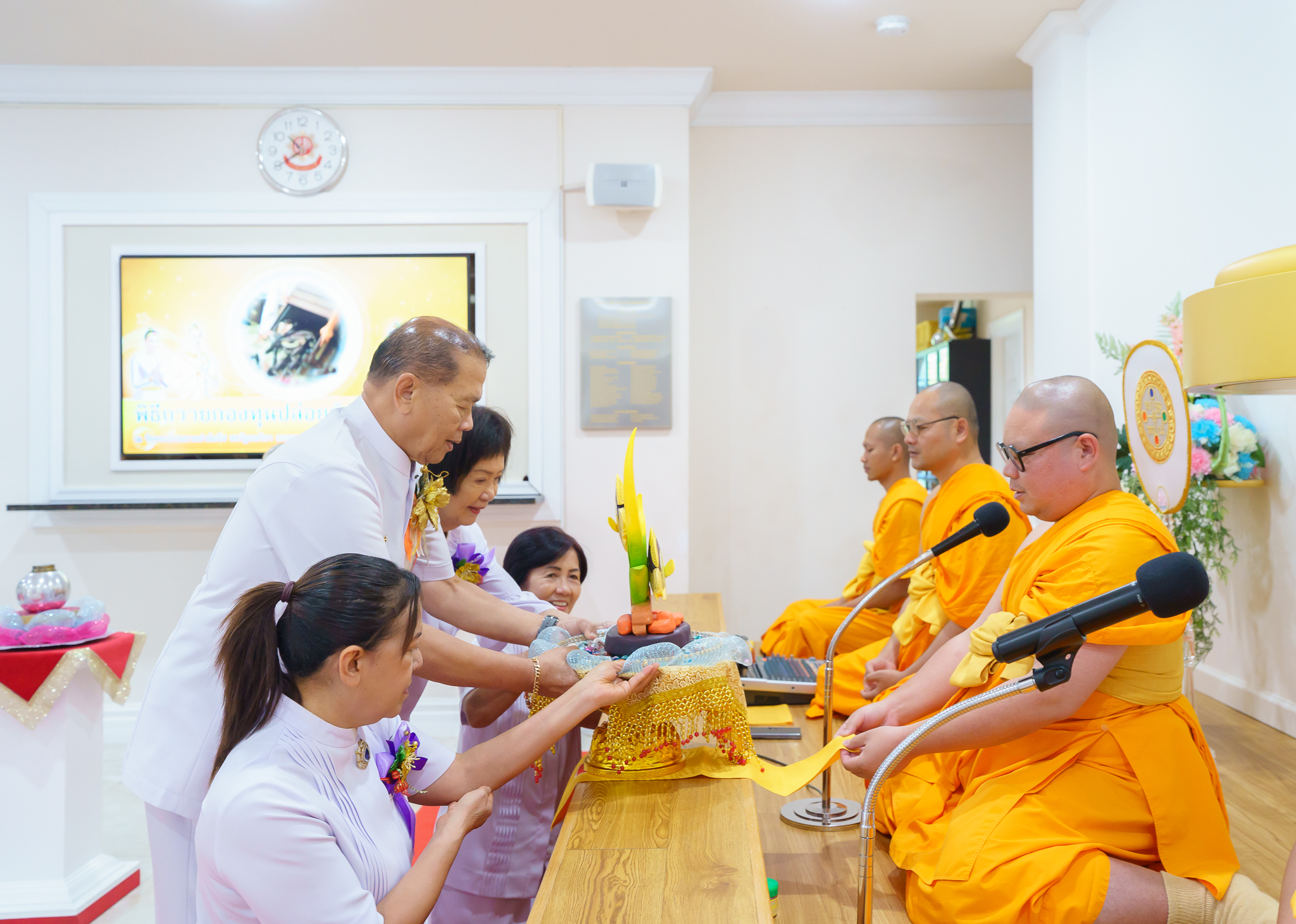 วัดพระธรรมกายปาล์มบีช จัดกิจกรรมงานบุญวันอาทิตย์