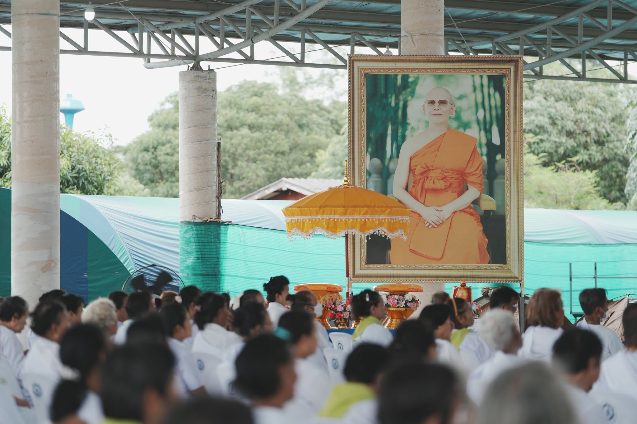 ศูนย์ปฏิบัติธรรมวิหารแดง จังหวัดสระบุรี จัดอบรมโครงการอุบาสกแก้ว อุบาสิกาแก้ว รุ่นที่ 2