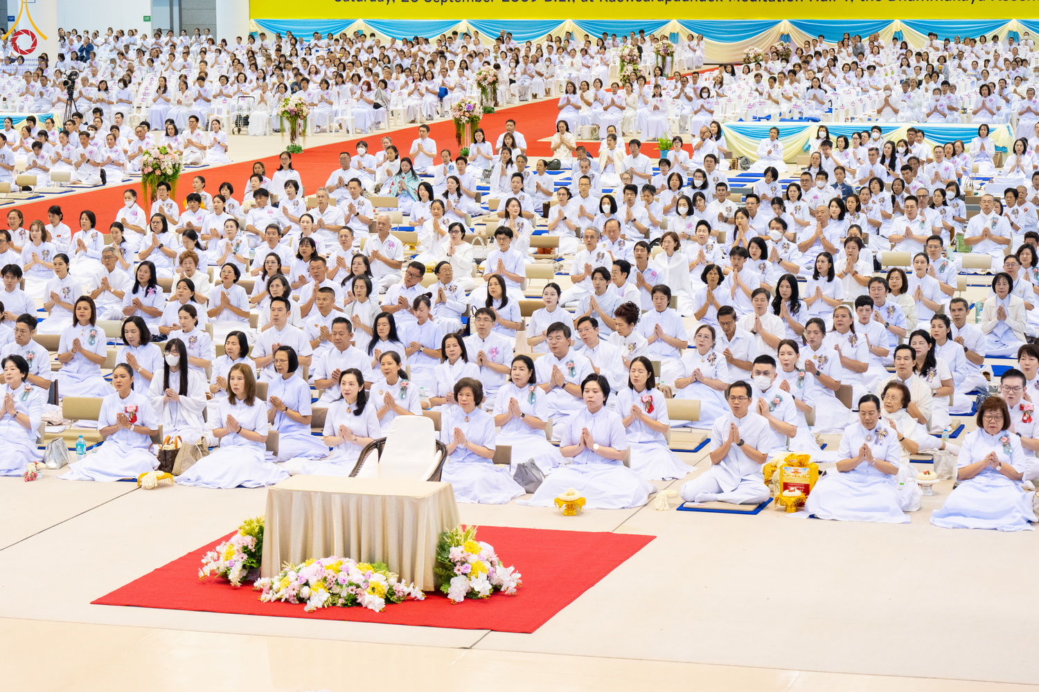วัดพระธรรมกาย จัดกิจกรรมงานบุญเนื่องในวันครูผู้ค้นพบวิชชาธรรมกาย