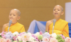 สามเณรกล่าวสุนทรพจน์ กราบถวายมุทิตาจิต แด่พระมหาเปรียญธรรม 9 ประโยค