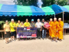 วัดพระธรรมกาย มูลนิธิธรรมกาย มอบถุงยังชีพช่วยผู้ประสบภัยน้ำท่วม จ.สุโขทัย
