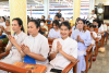 คณะครูและนักเรียน โรงเรียนชุมชนวัดทับมา  ทอดกฐินสัมฤทธิ์ ณ วัดเขาไผ่ จังหวัดระยอง