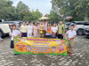 คณะครูและนักเรียน โรงเรียนชุมชนวัดทับมา  ทอดกฐินสัมฤทธิ์ ณ วัดเขาไผ่ จังหวัดระยอง